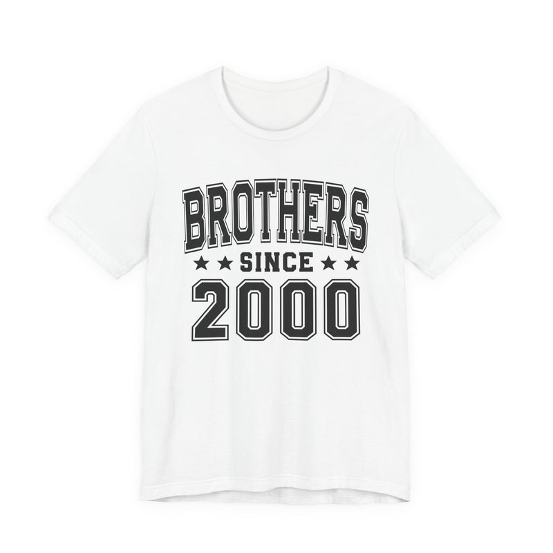 Brothers Since (Personalized Date) —  Bride/Married T-shirt, Wedding & Anniversary Gift