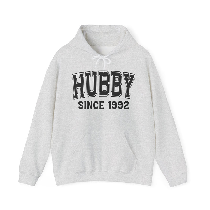 Hubby Personalization Hoodie — Add Your Special "Since Date"