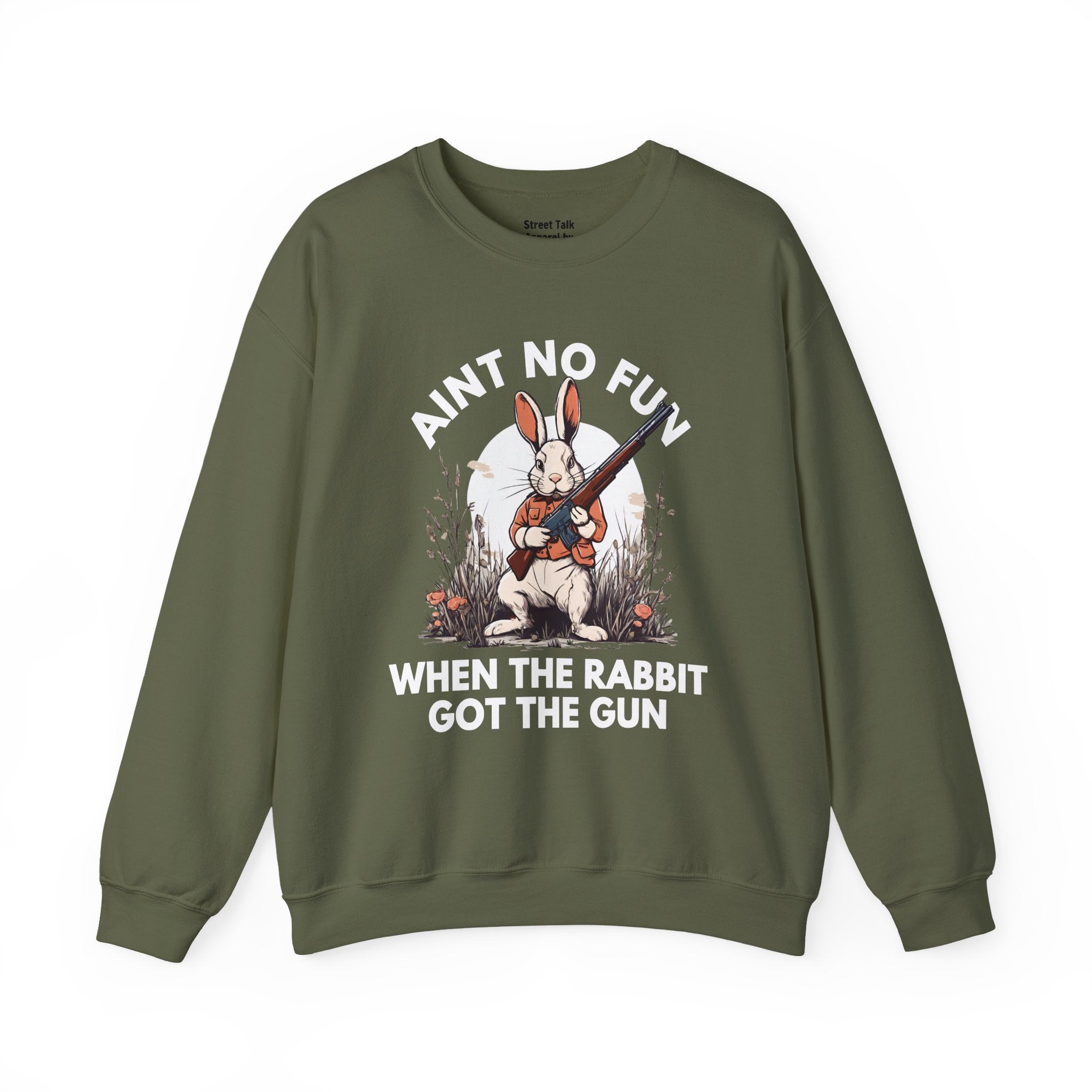 Ain't No Fun When The Rabbit Got The Gun — Sweatshirt V2