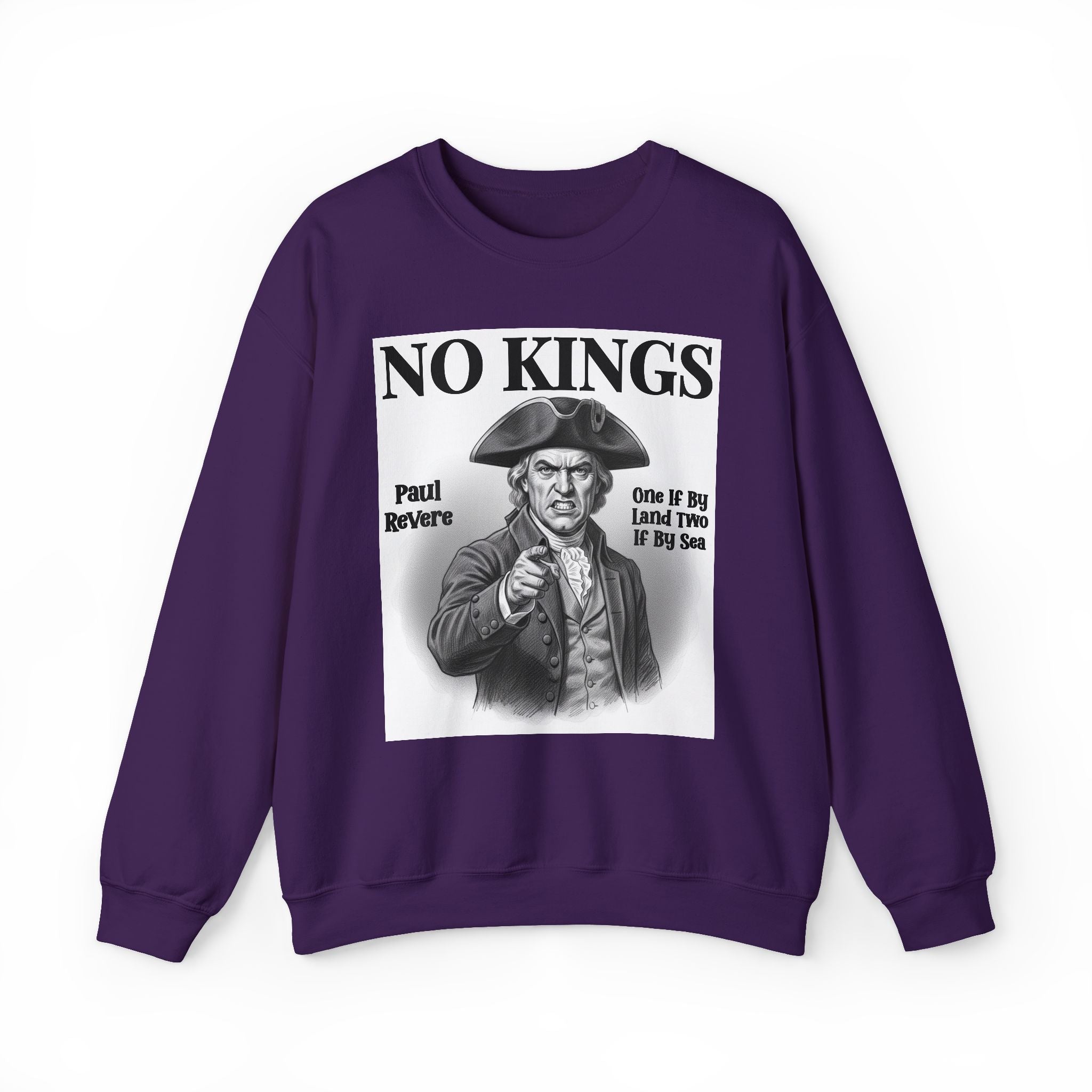 No Kings Paul Revere — Sweatshirt