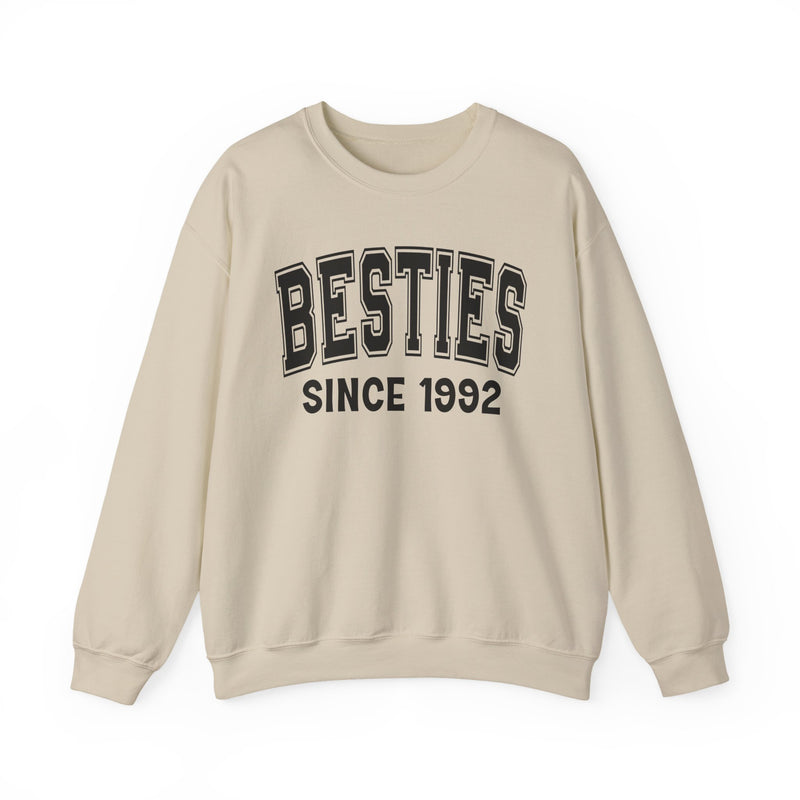 Besties Personalization Sweatshirt — Add Your Special "Since Date"