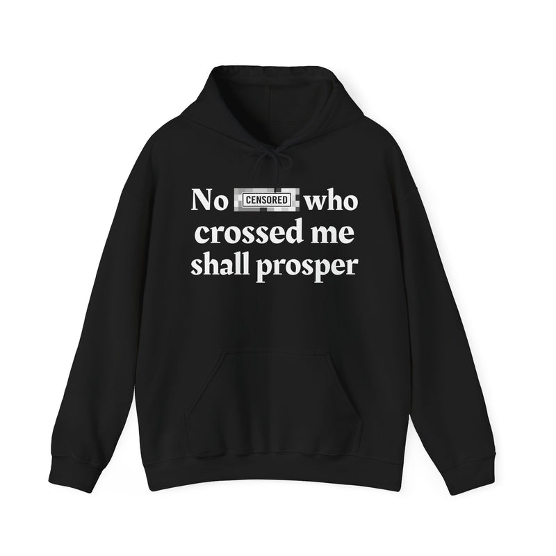 No Bitch Who Crossed Me Shall Prosper — Hoodie