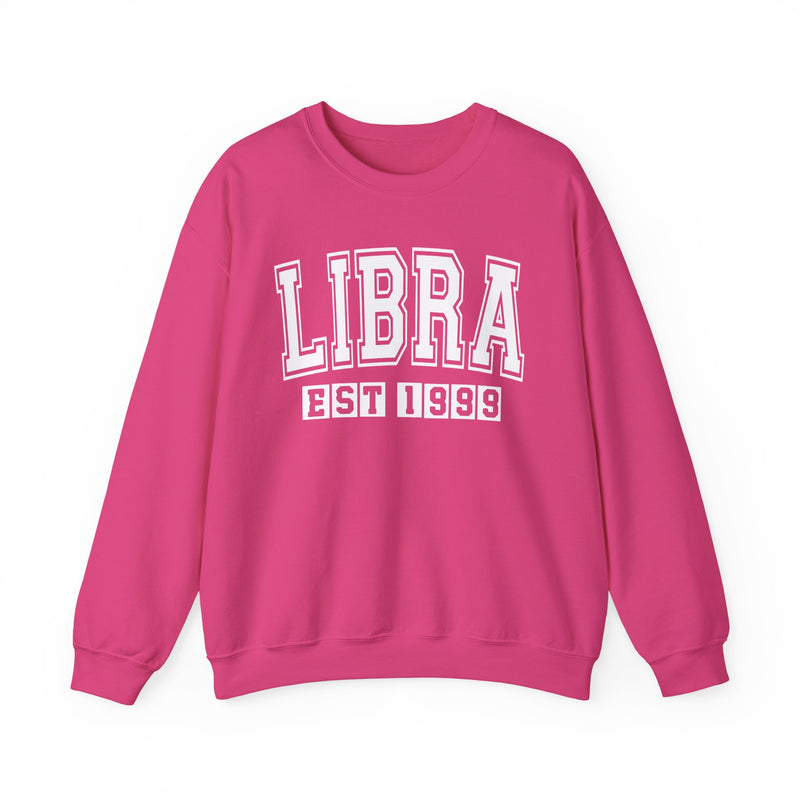 Libra (EST YEAR) Personalization — Zodiac Graphic Sweatshirt
