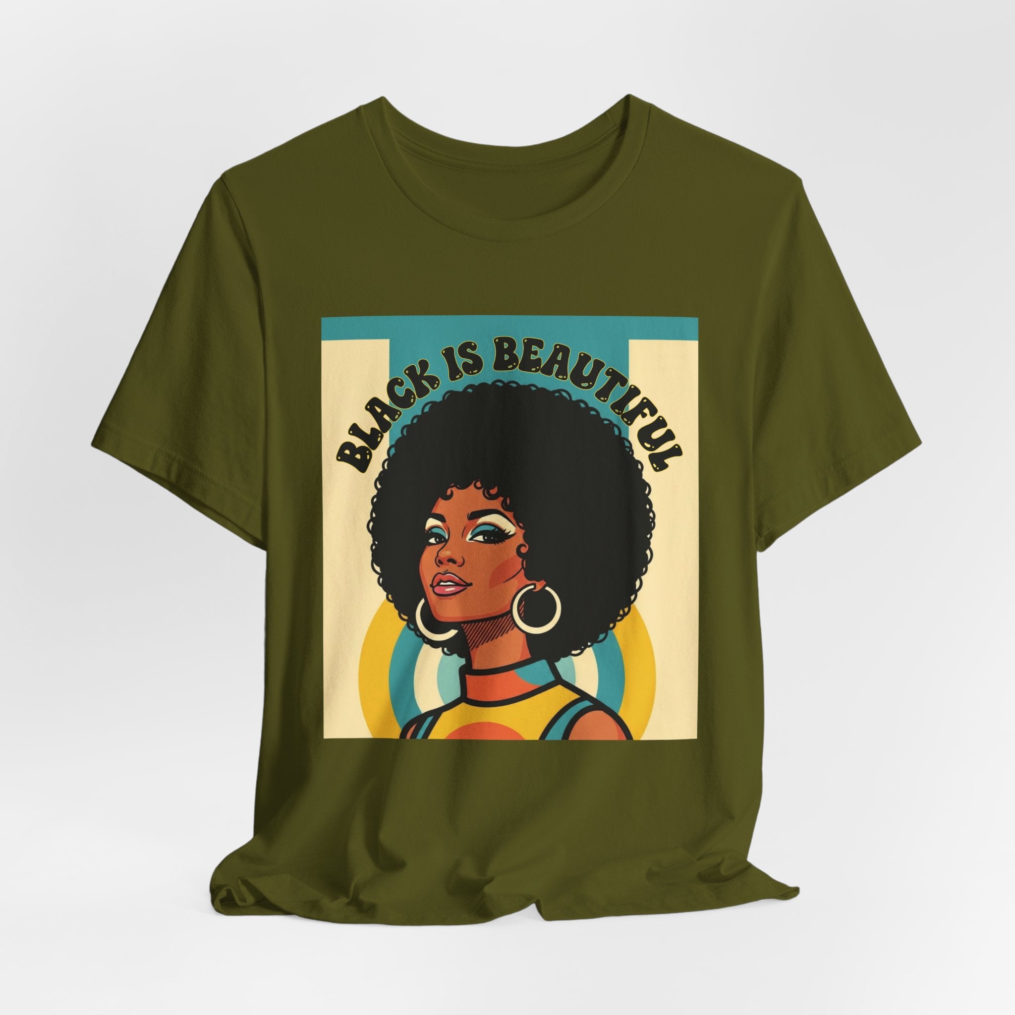 Black Is Beautiful- Black Pride Tee Shirt