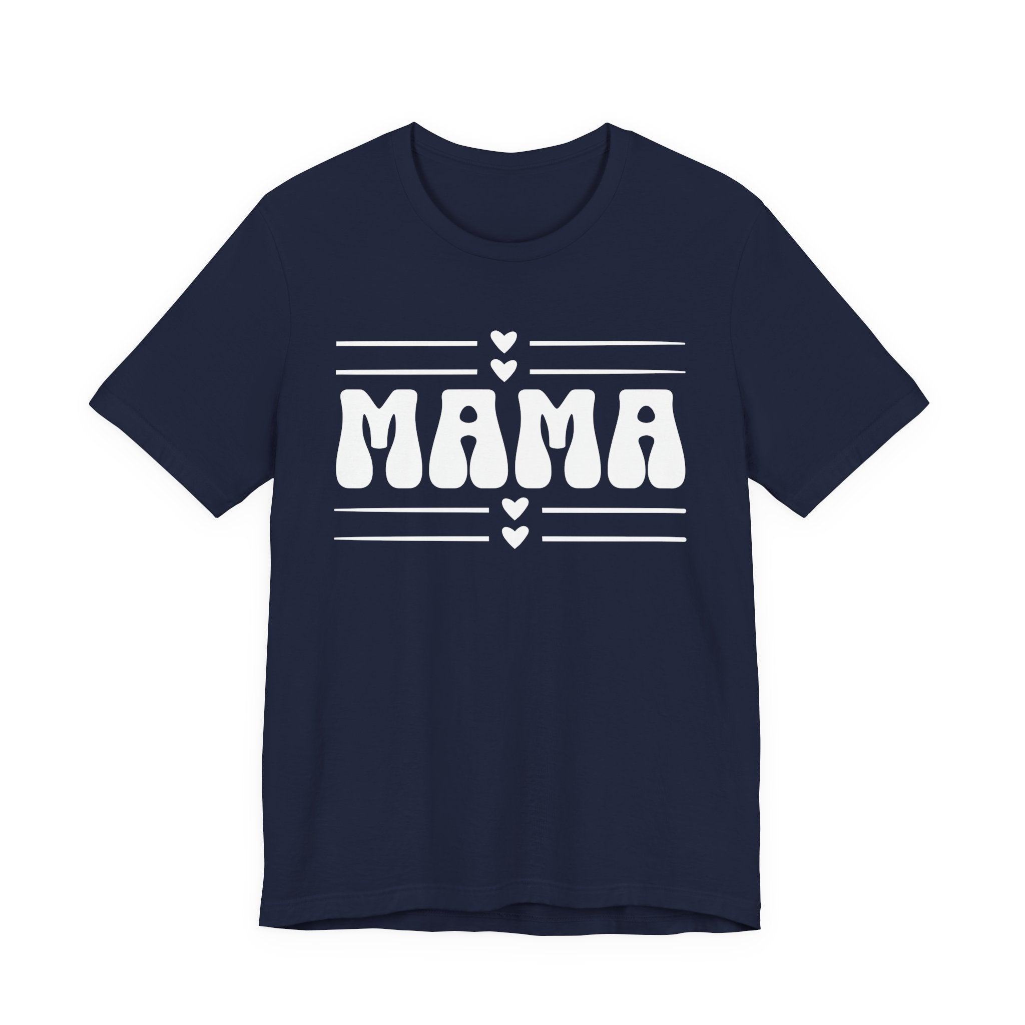 Mama Retro Heart - Tee Shirt