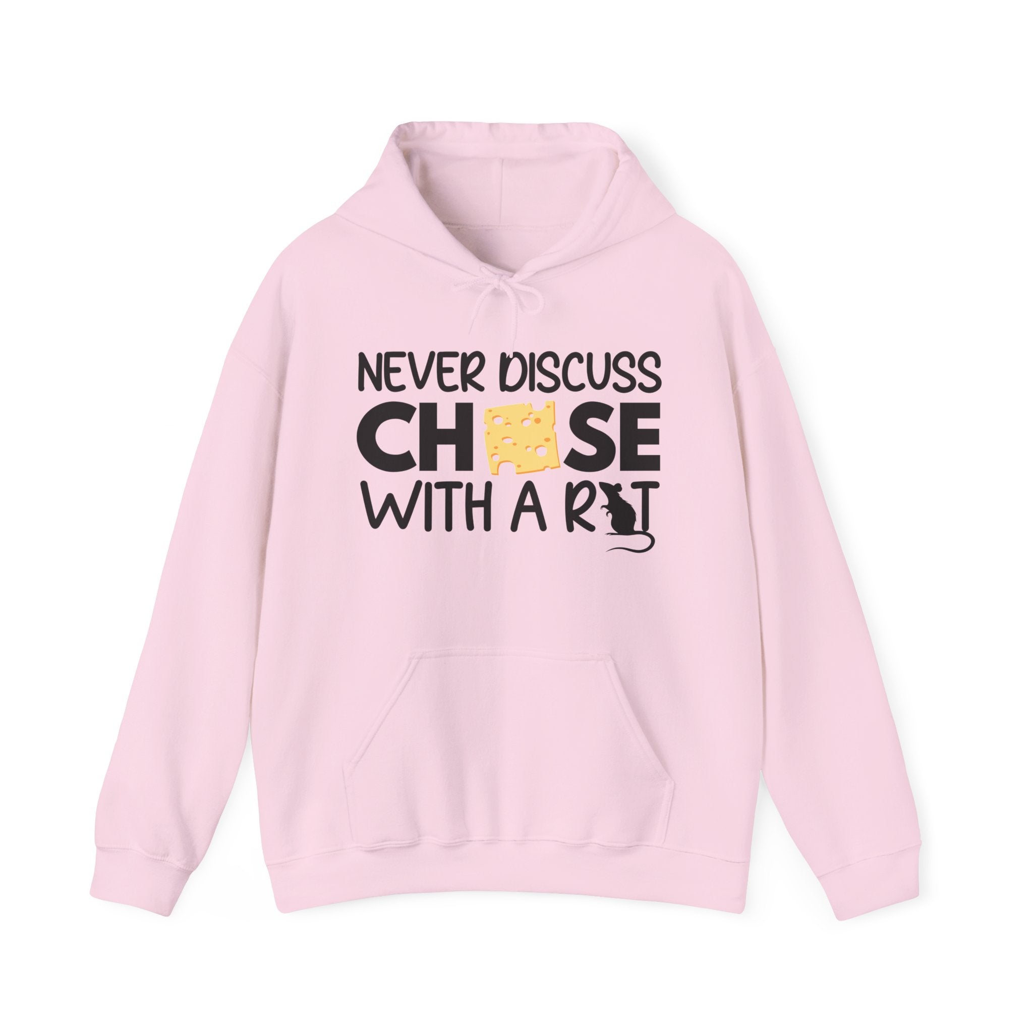 Never Discuss Cheese with a Rat Hoodie