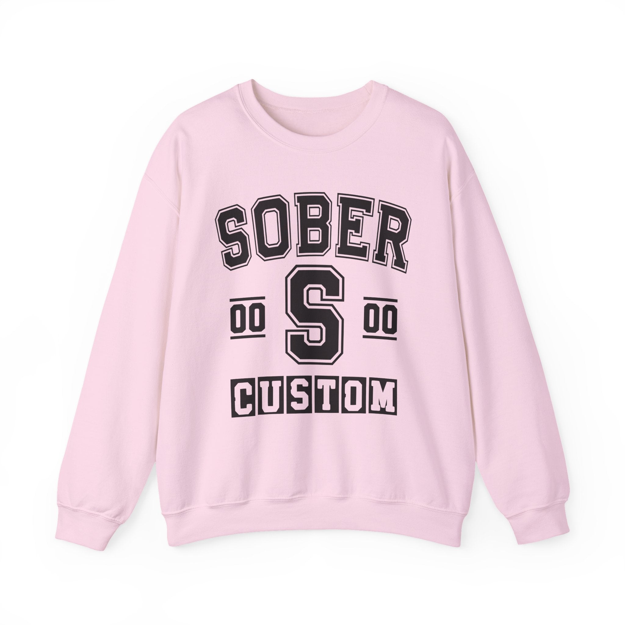 Copy of Custom Sober Varsity Sweatshirt — Customize Birthday Day/Month/Year — Customize Gemini Season/Nation