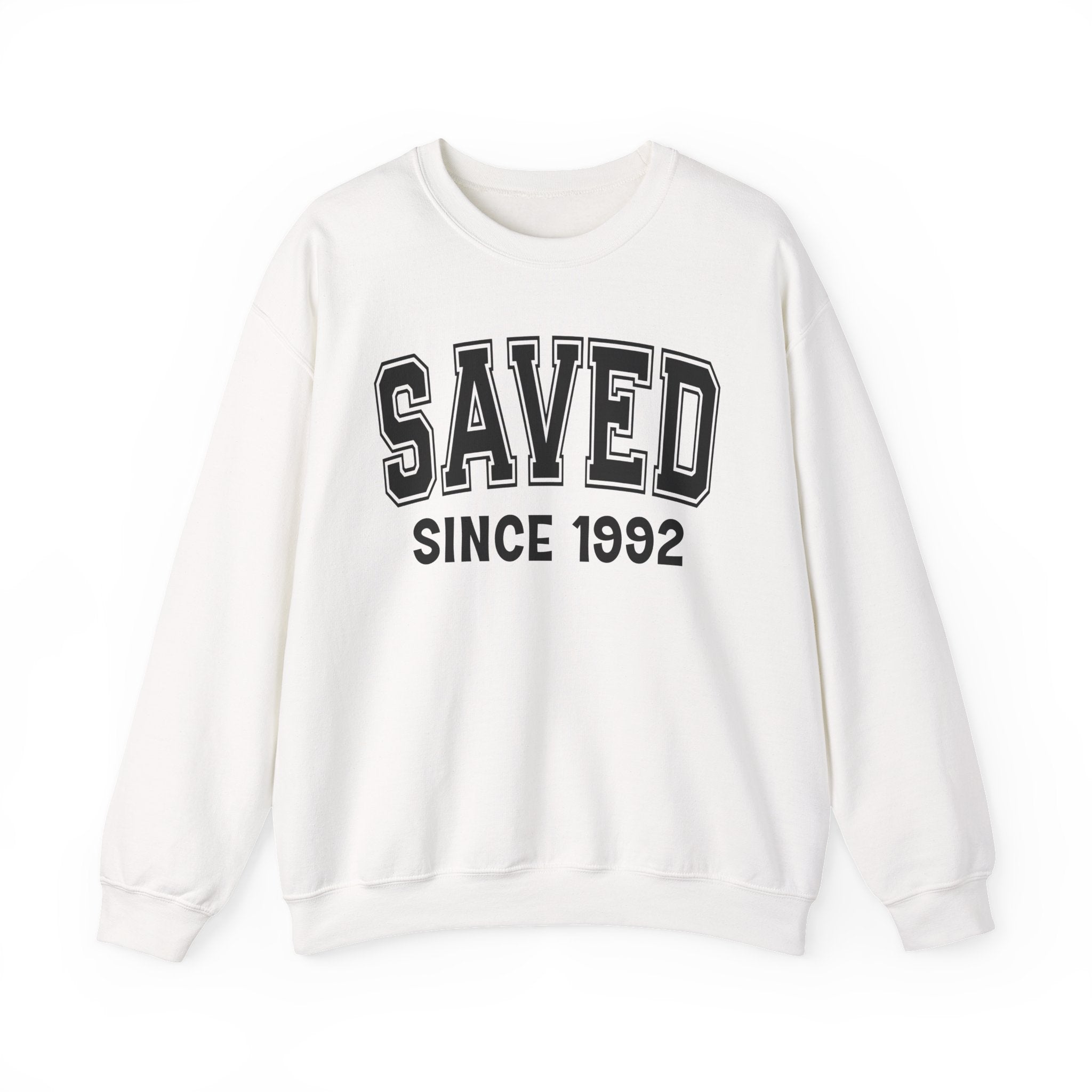 Saved Personalization Sweatshirt - Add Your Special "Since Date"