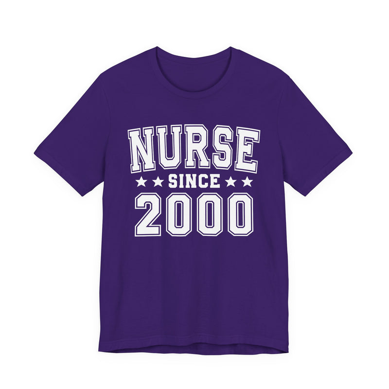 Nurse Since (Personalized Date) —  Bride/Married T-shirt, Wedding & Anniversary Gift