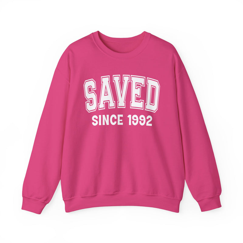 Saved Personalization Sweatshirt — Add Your Special "Since Date"