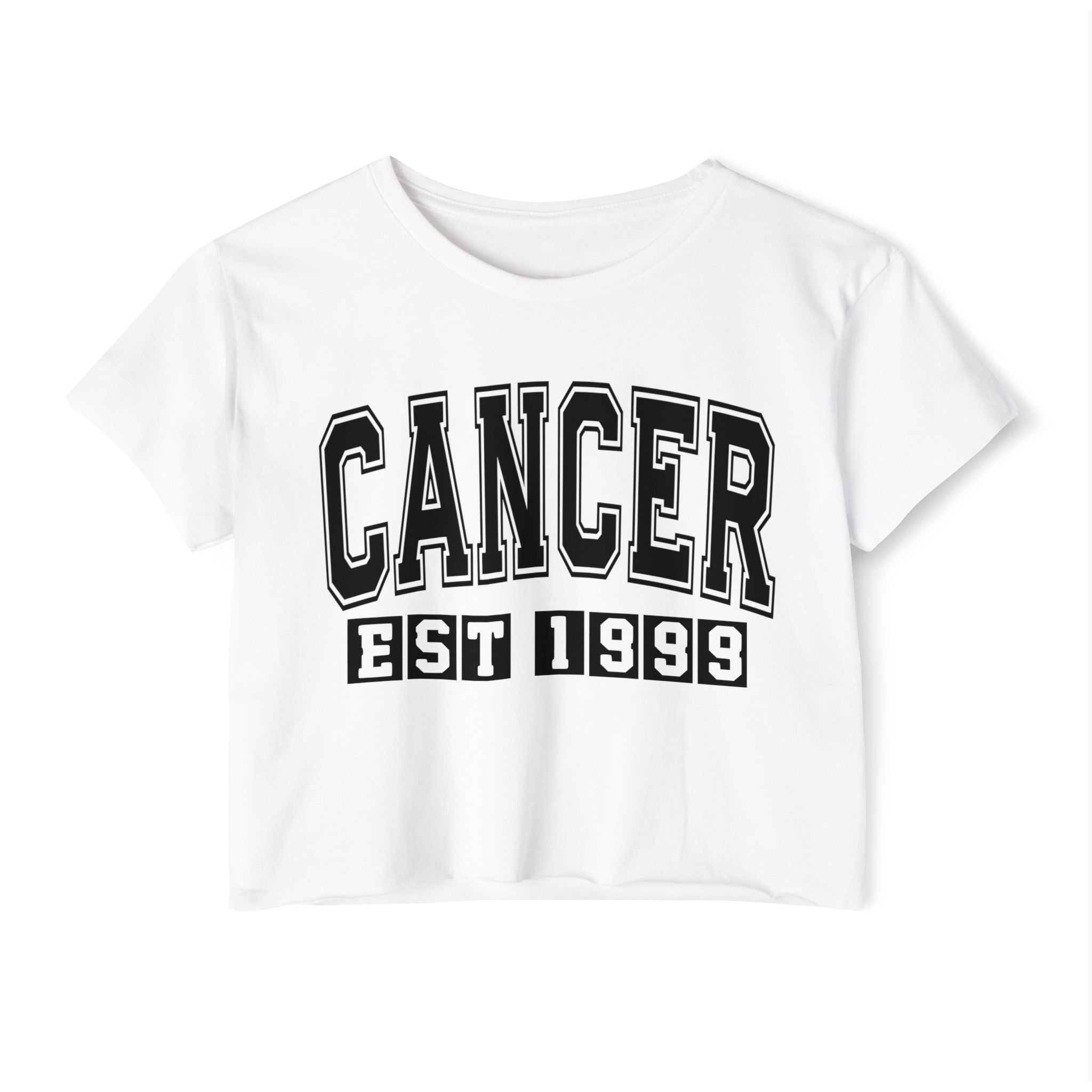 Cancer EST (YEAR) Personalization -  Crop Top