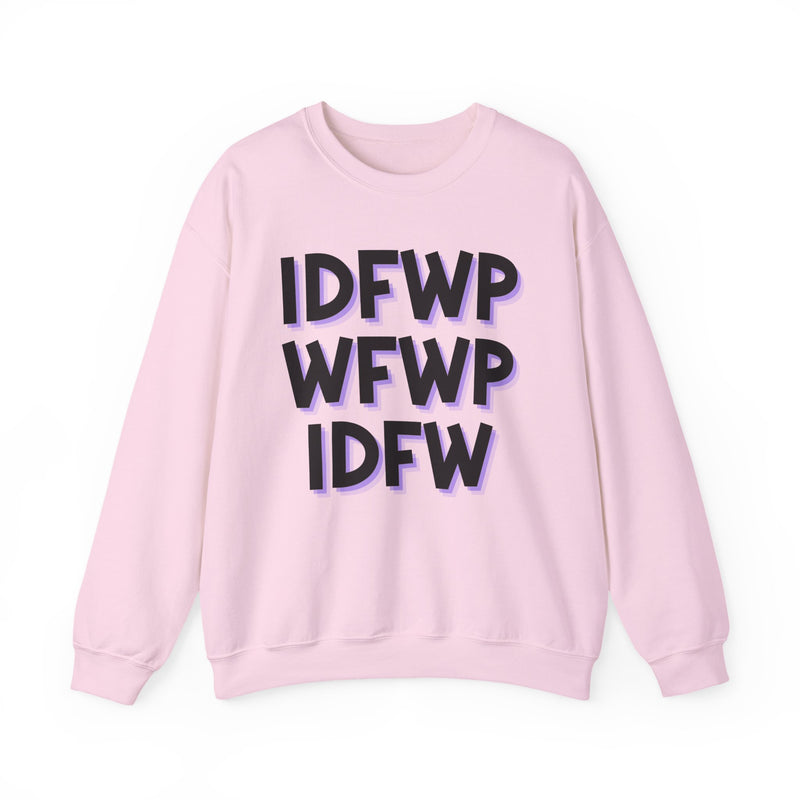 IDFWPWFWPIDFW — Sweatshirt (glitch)