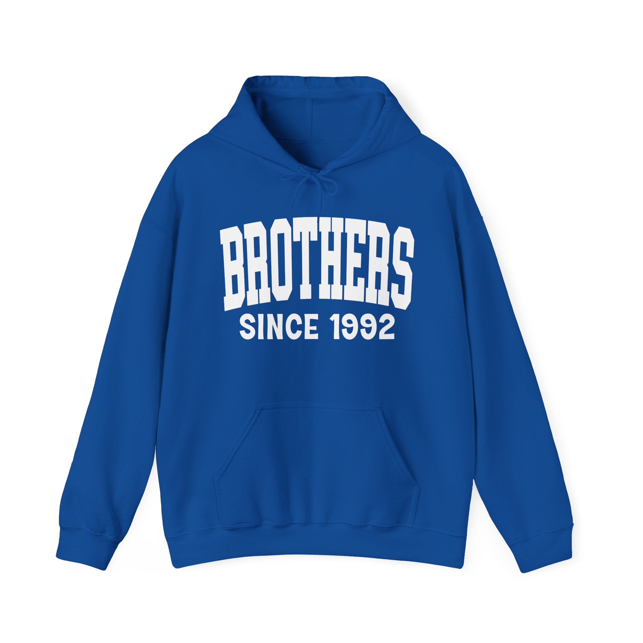 Brothers Personalization Hoodie - Add Your Special "Since Date"
