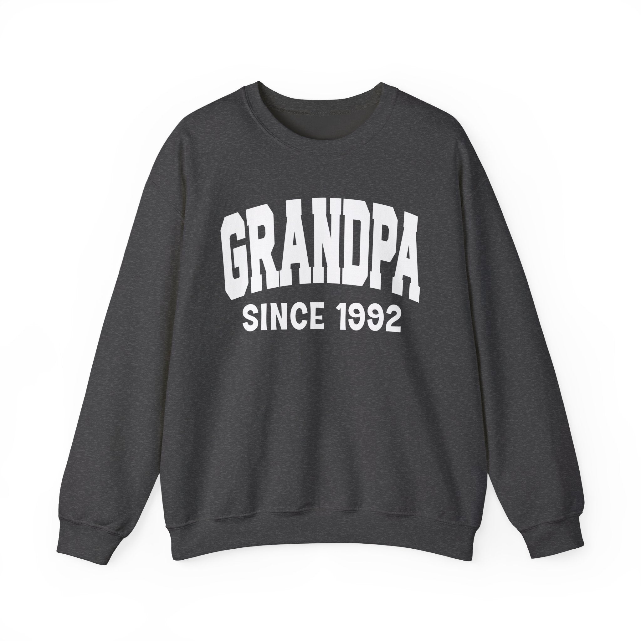 Grandpa Personalization Sweatshirt - Add Your Special "Since Date"