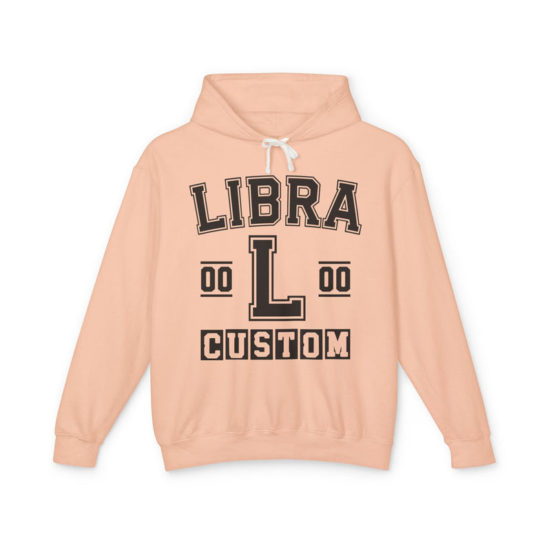 Custom Libra Varsity Hoodie — Customize Birthday Day/Month/Year — Customize Gemini Season/Nation