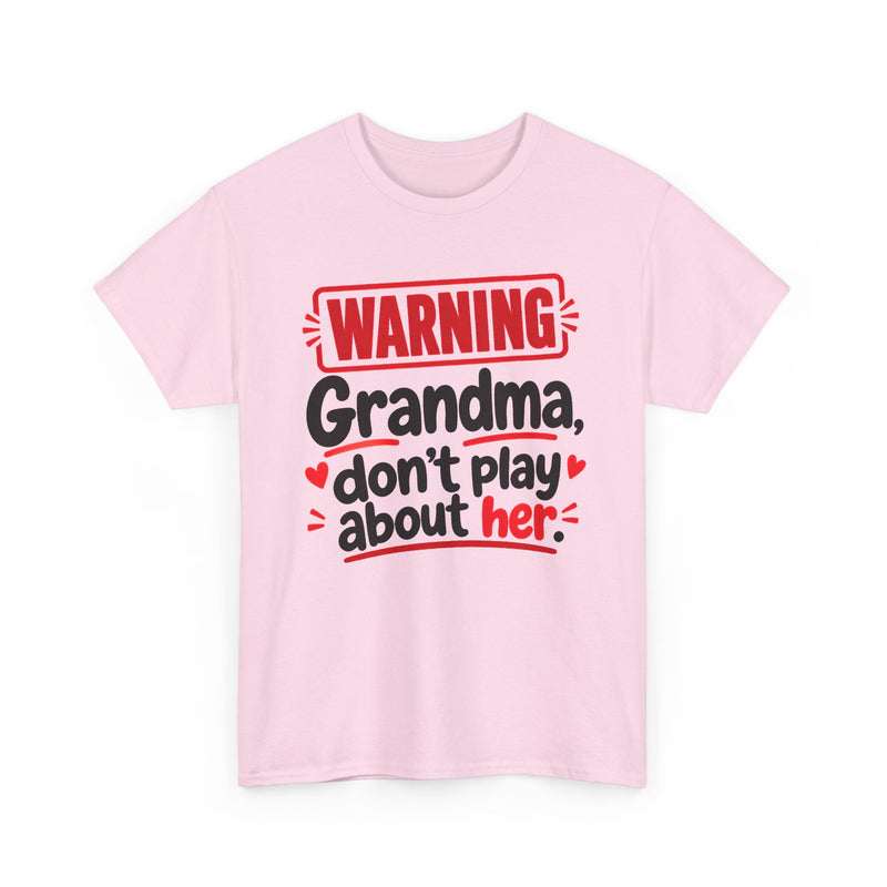 Grandma, Don't Play About Her － Adult Parent Child T-shirt