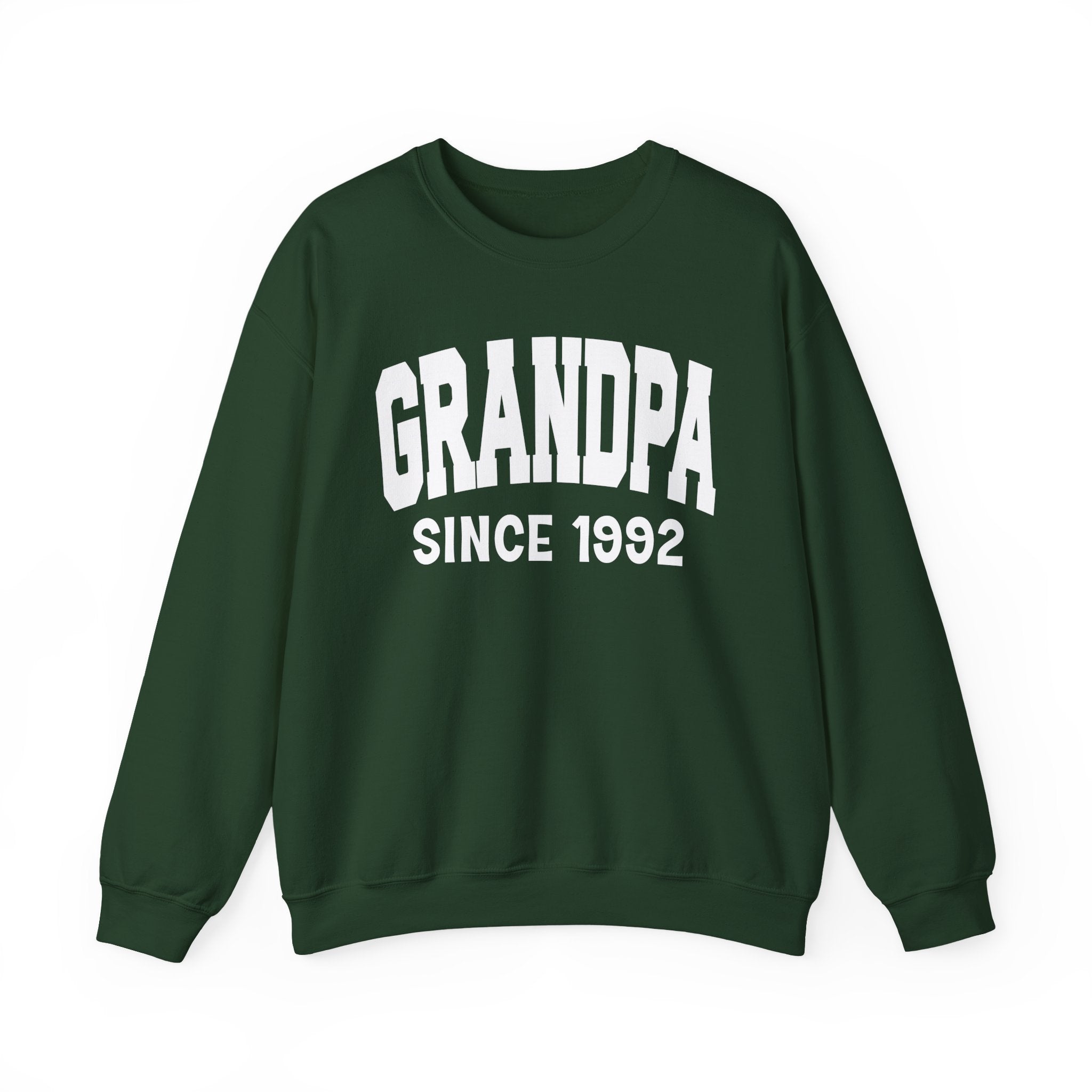 Grandpa Personalization Sweatshirt - Add Your Special "Since Date"