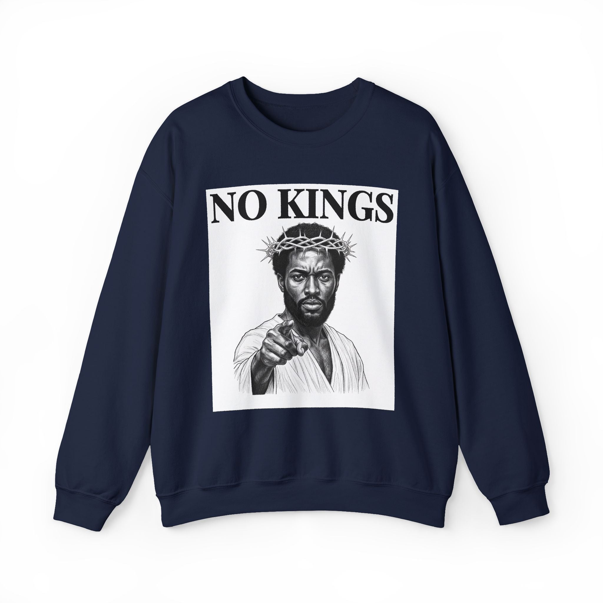 No Kings (Black Jesus) — Sweatshirt