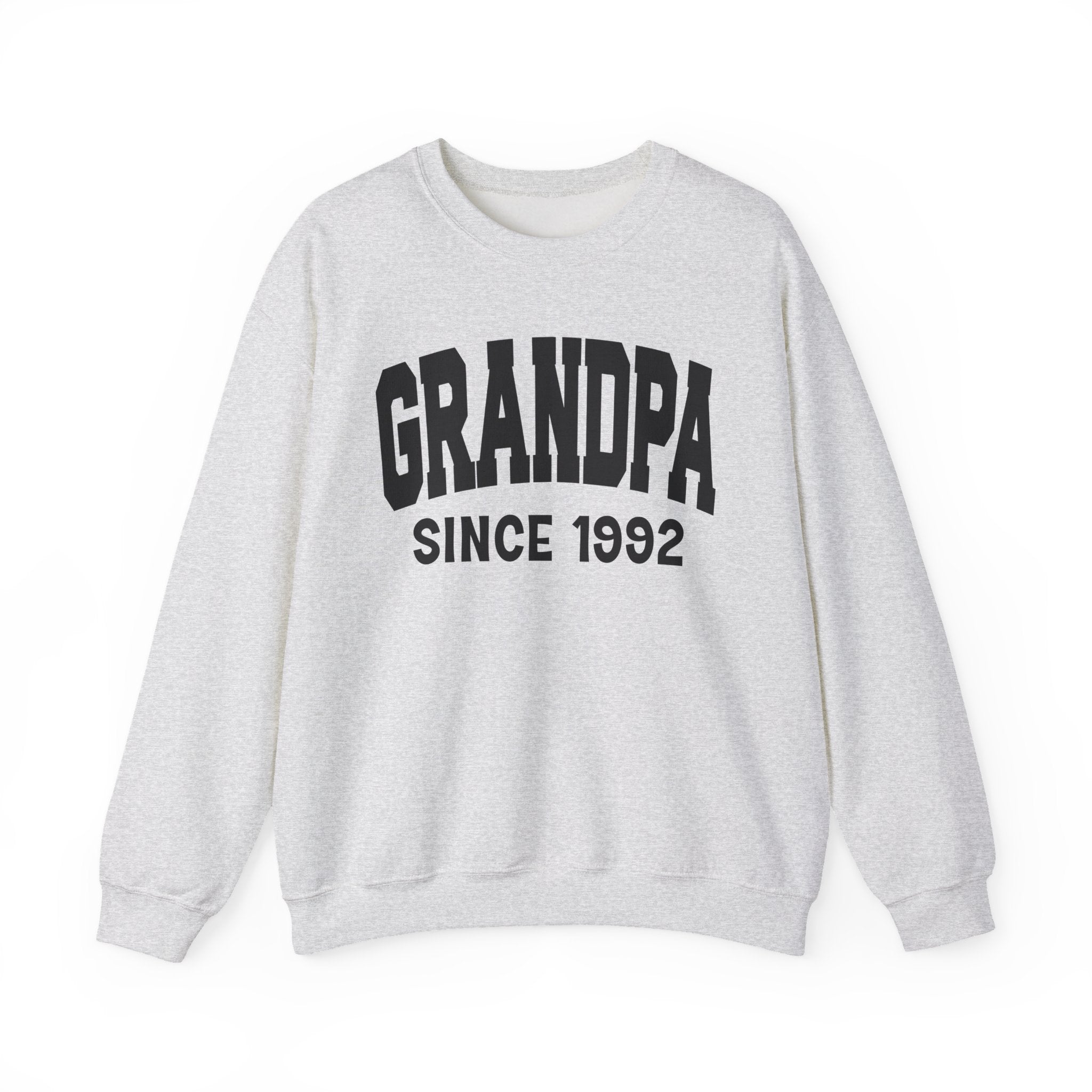 Grandpa Personalization Sweatshirt - Add Your Special "Since Date"