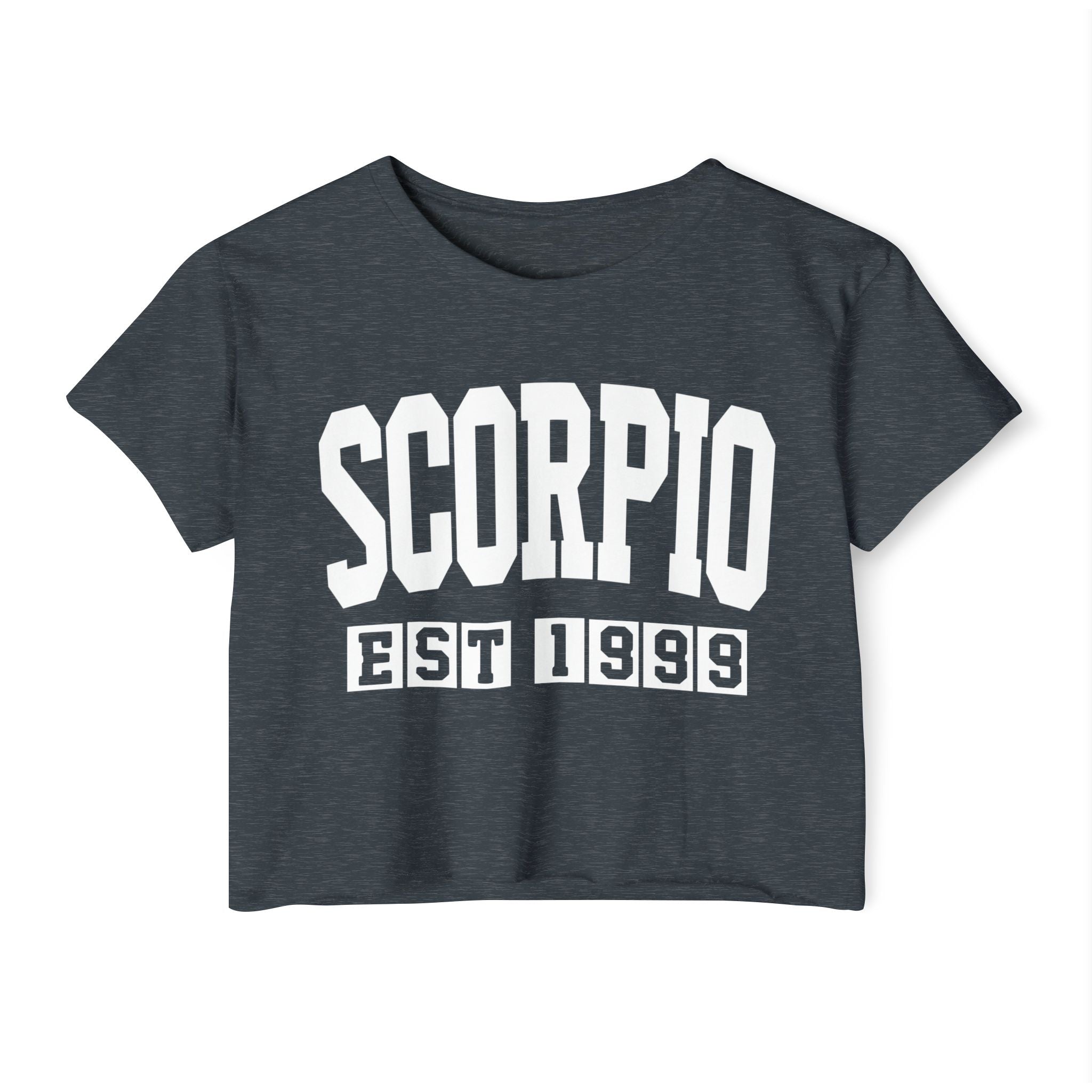 Scorpio EST (YEAR) Personalization -  Crop Top