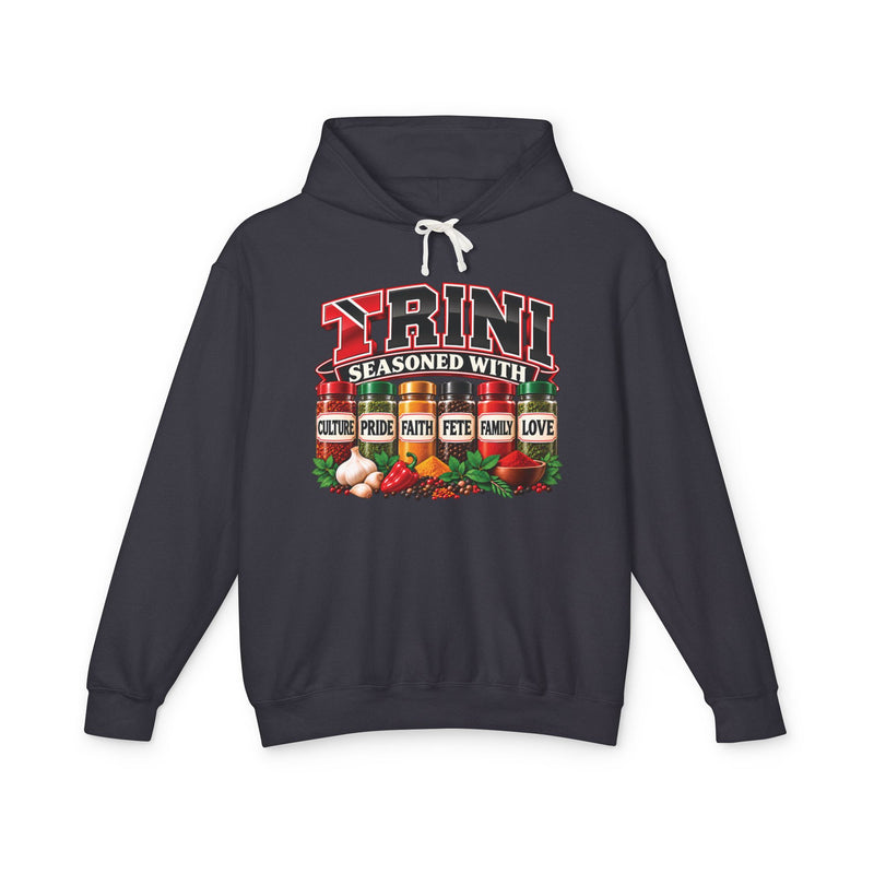 Trini Seasoned With Culture Pride Faith Fete Family Love  — Hoodie