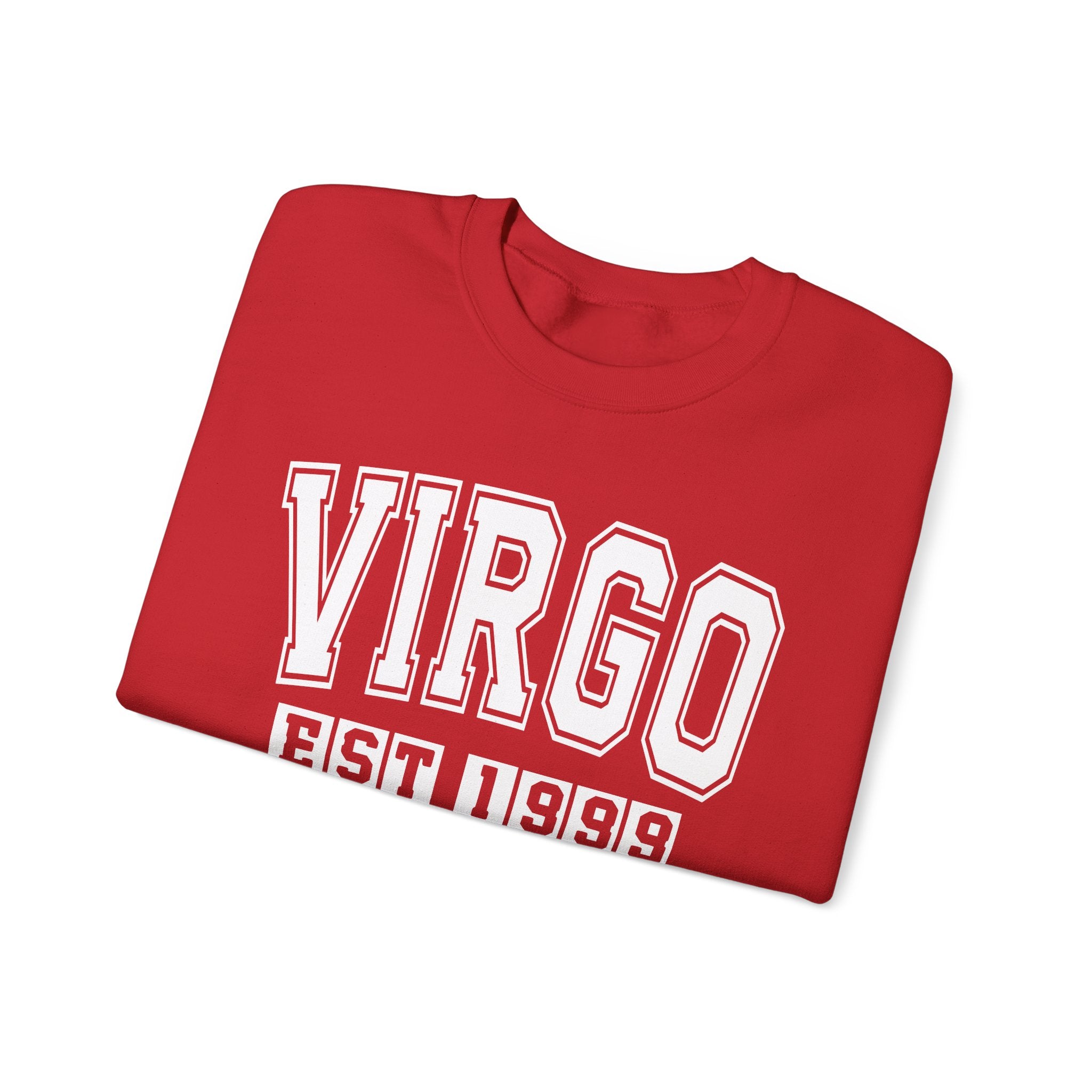 Virgo (EST YEAR) Personalization — Zodiac Graphic Sweatshirt