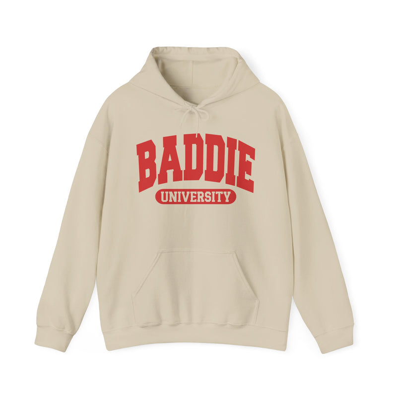 Baddie University  — Retro Collegiate Hoodie