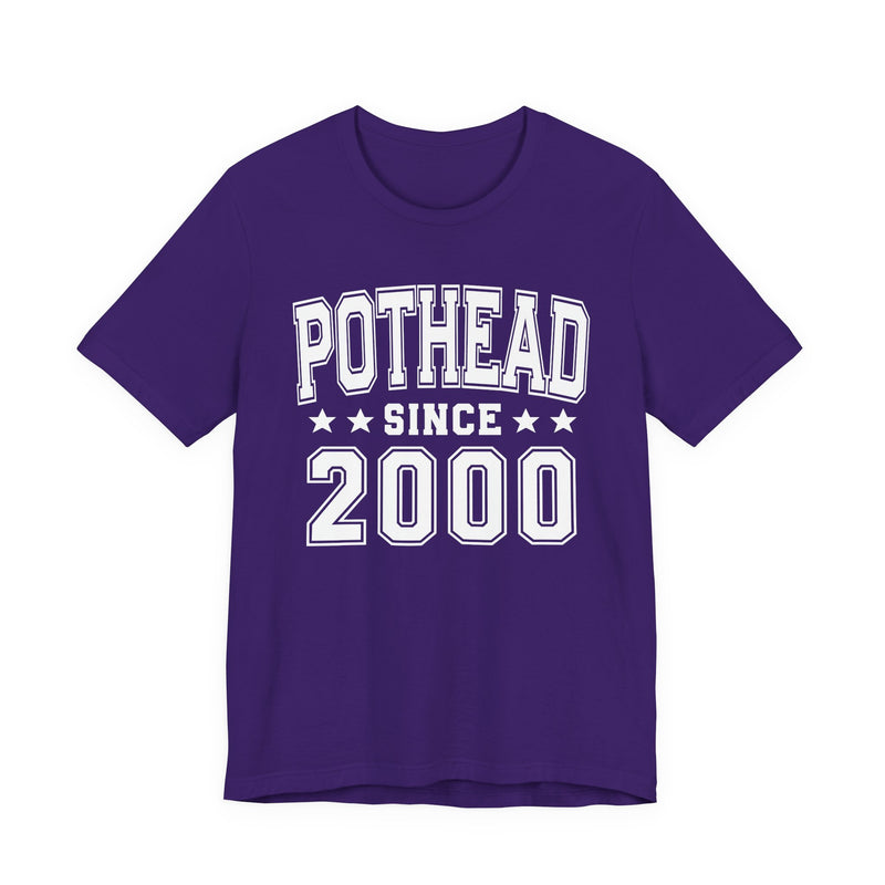 Pothead Since (Personalized Date) —  Bride/Married T-shirt, Wedding & Anniversary Gift