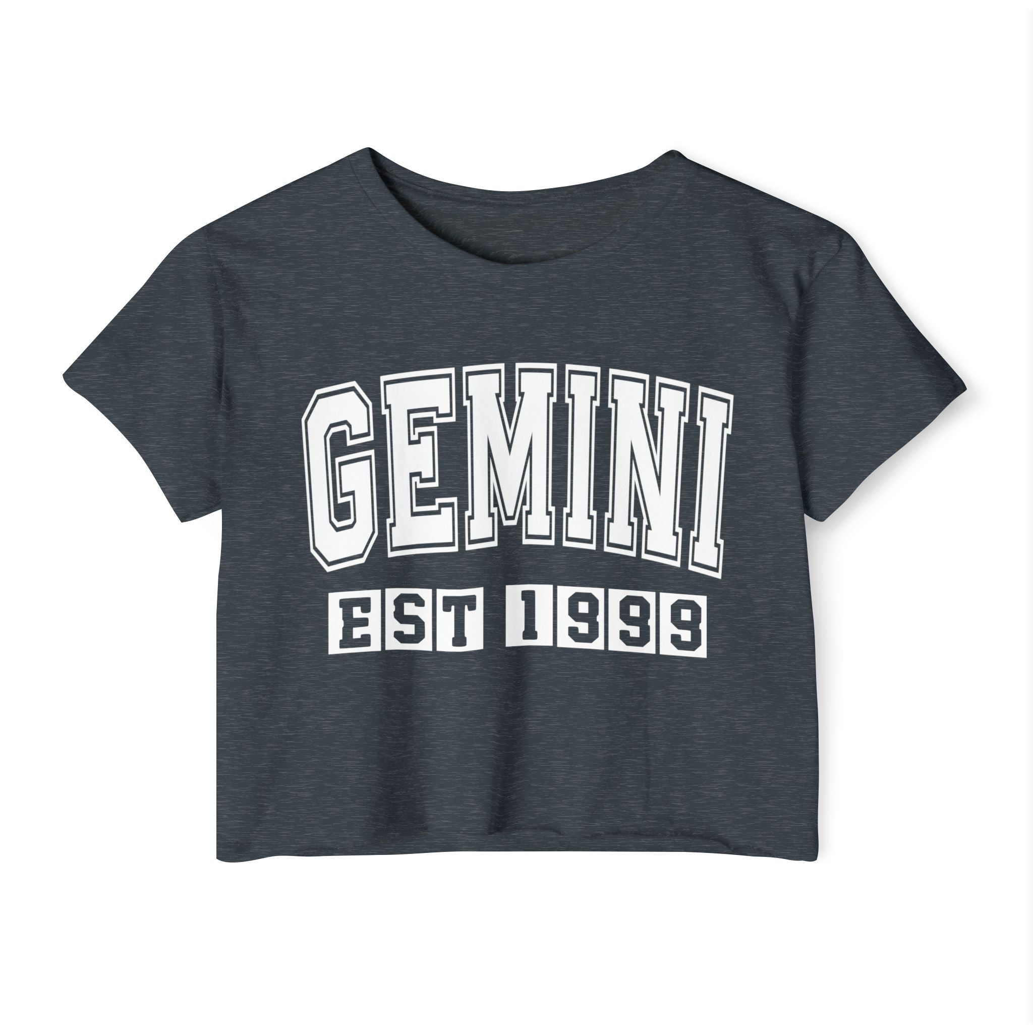 Gemini EST (YEAR) Personalization -  Crop Top