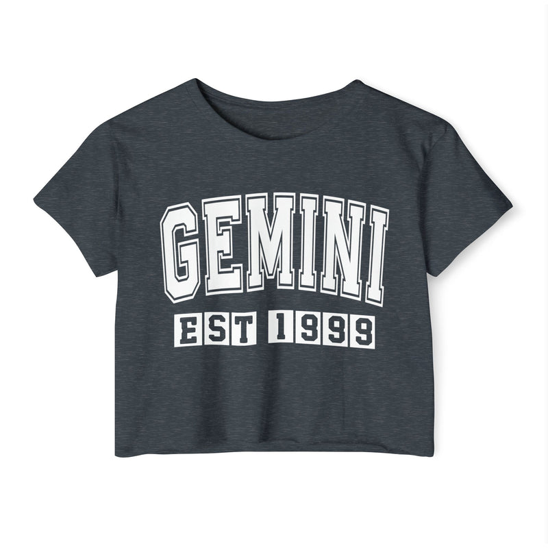 Gemini EST (YEAR) Personalization —  Crop Top