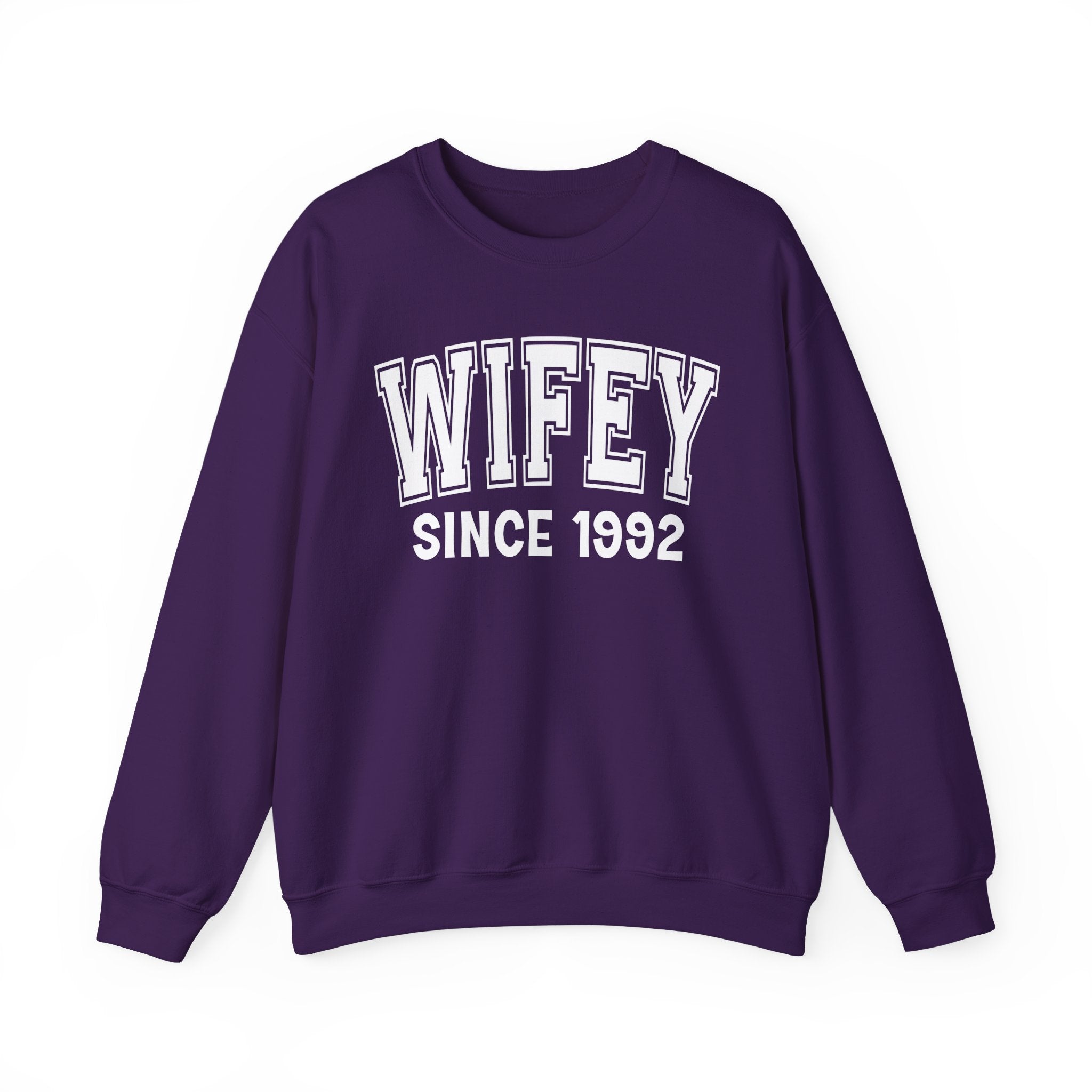Wifey Personalization Sweatshirt - Add Your Special "Since Date"