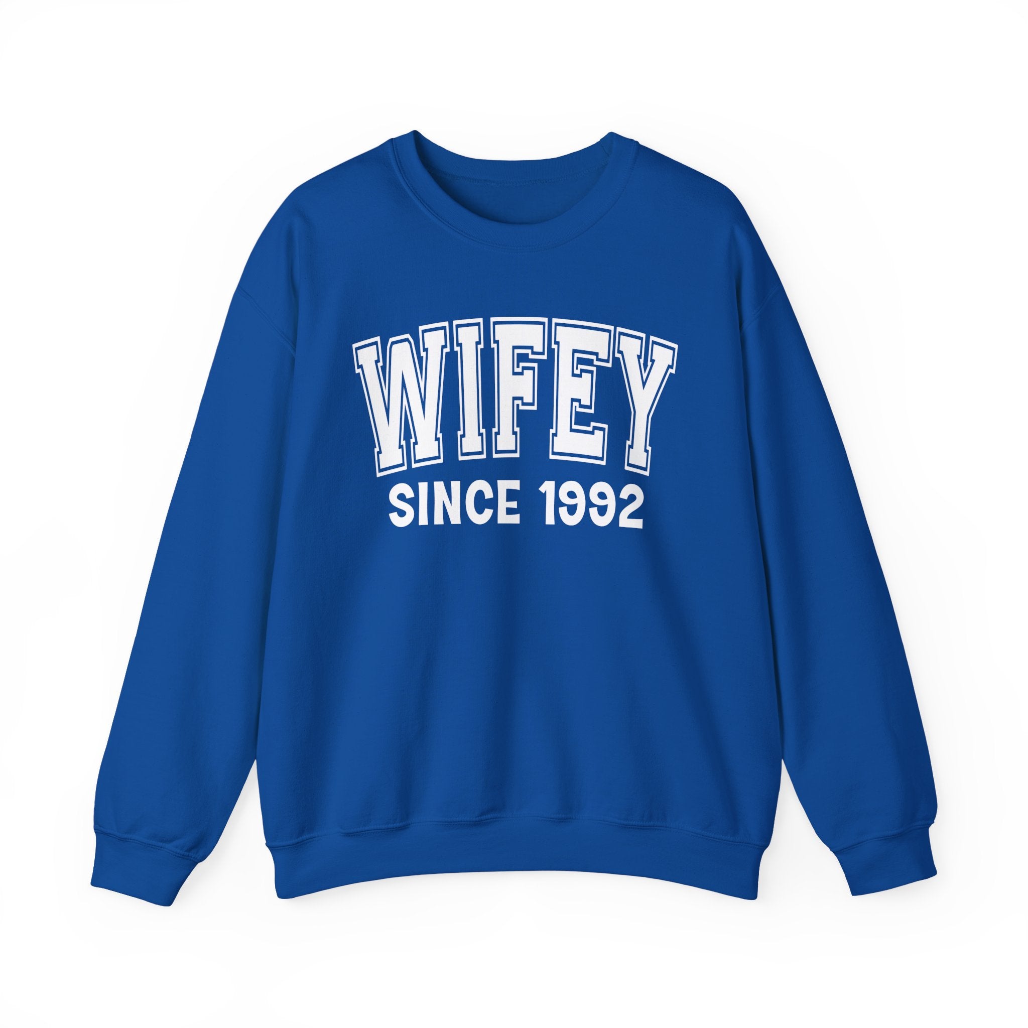 Wifey Personalization Sweatshirt - Add Your Special "Since Date"