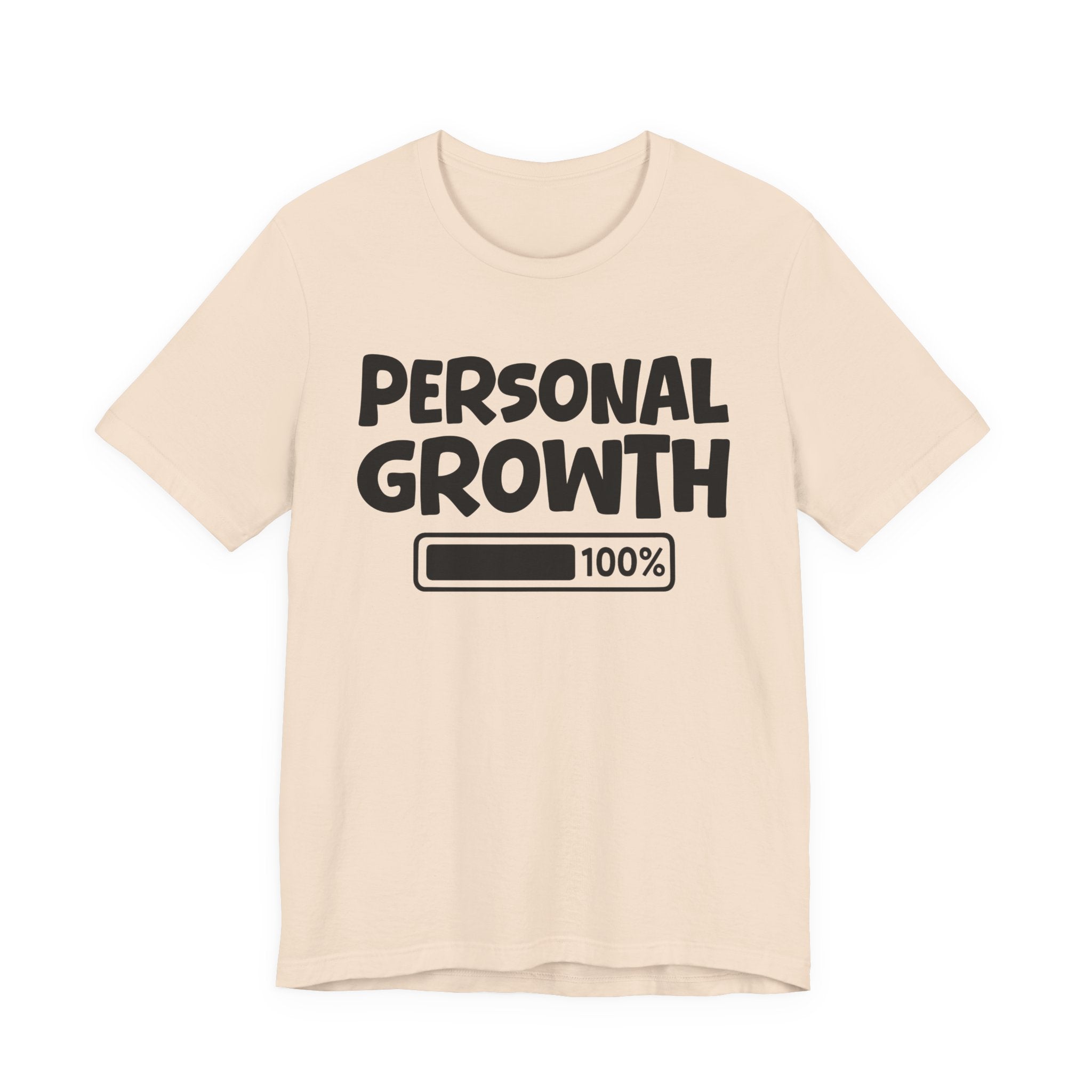 Personal Growth - T-Shirt – Bold Protest Graphic Tee with Raised Fist