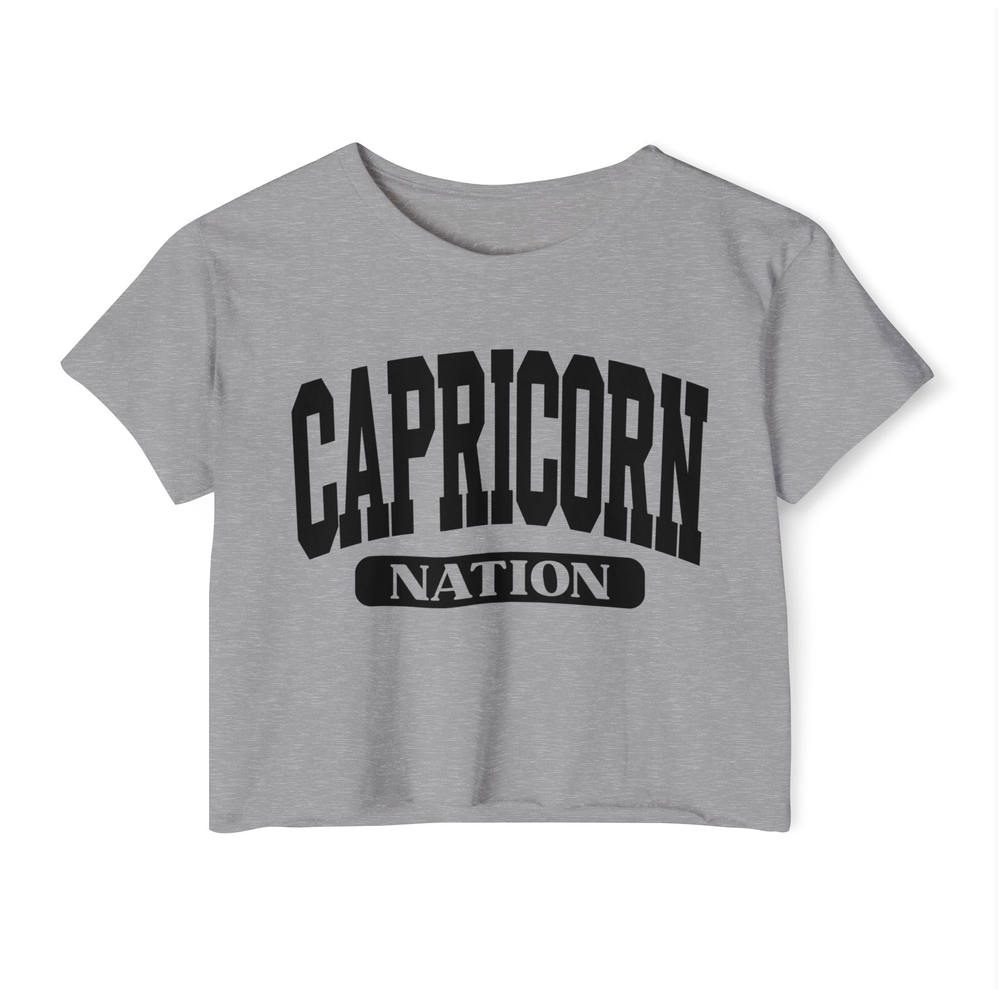 Capricorn Nation — Women’s Zodiac Festival Crop Top