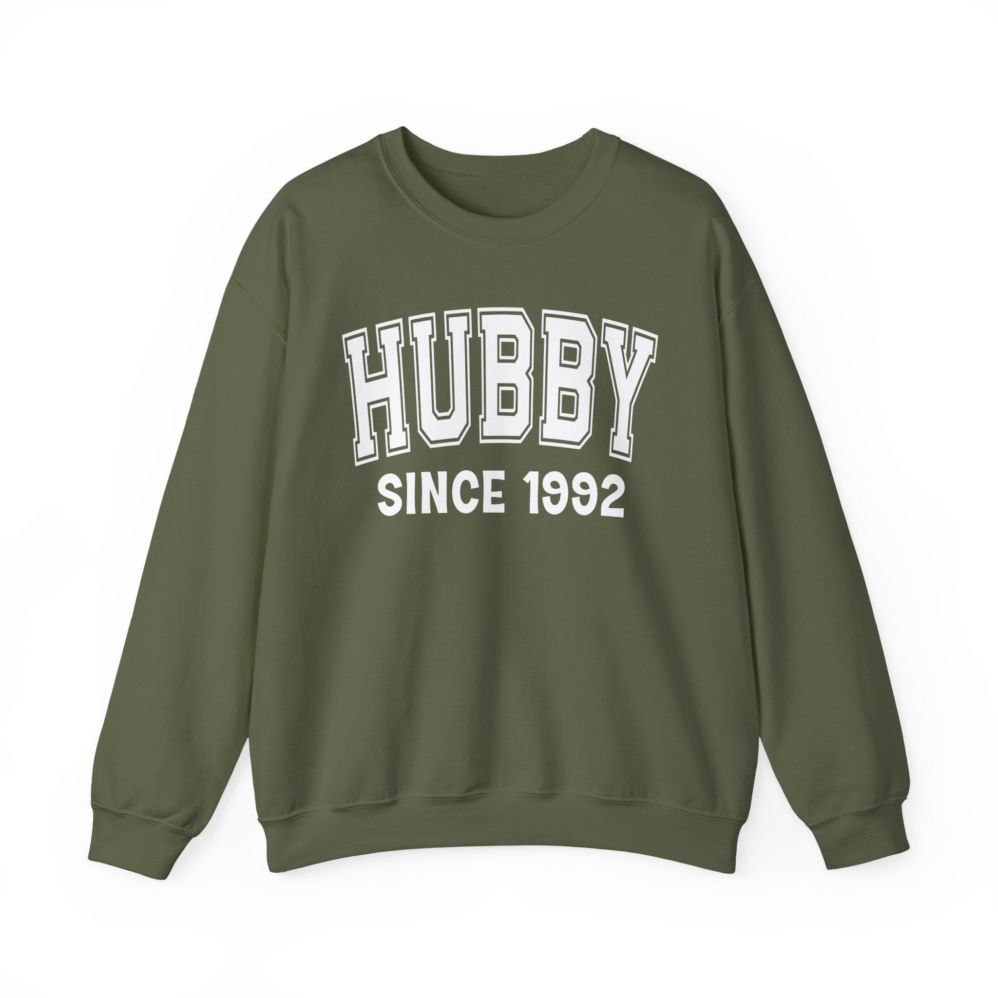 Hubby Personalization Sweatshirt - Add Your Special "Since Date"