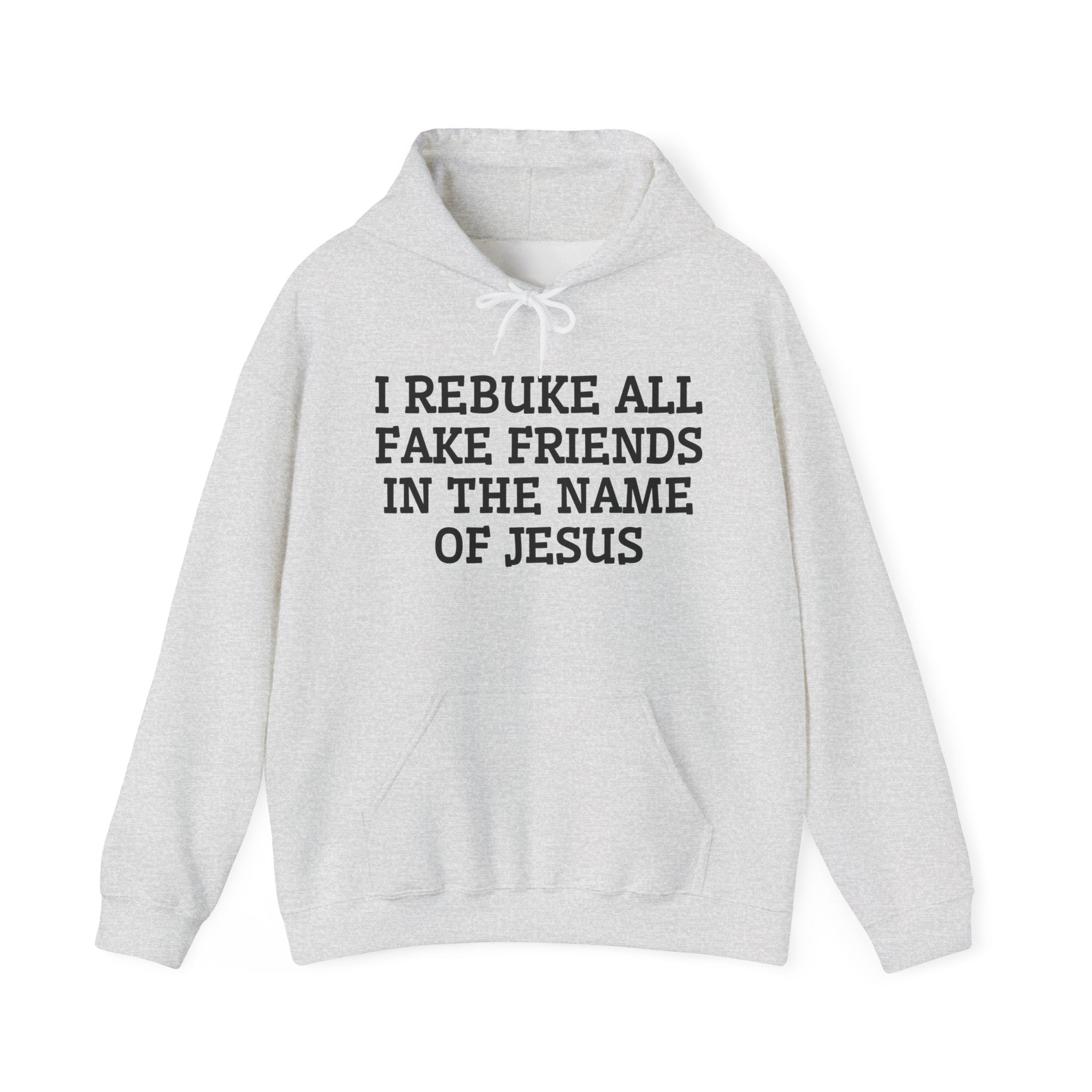 I Rebuke All Fake Friends In The Name Of Jesus - Hoodie