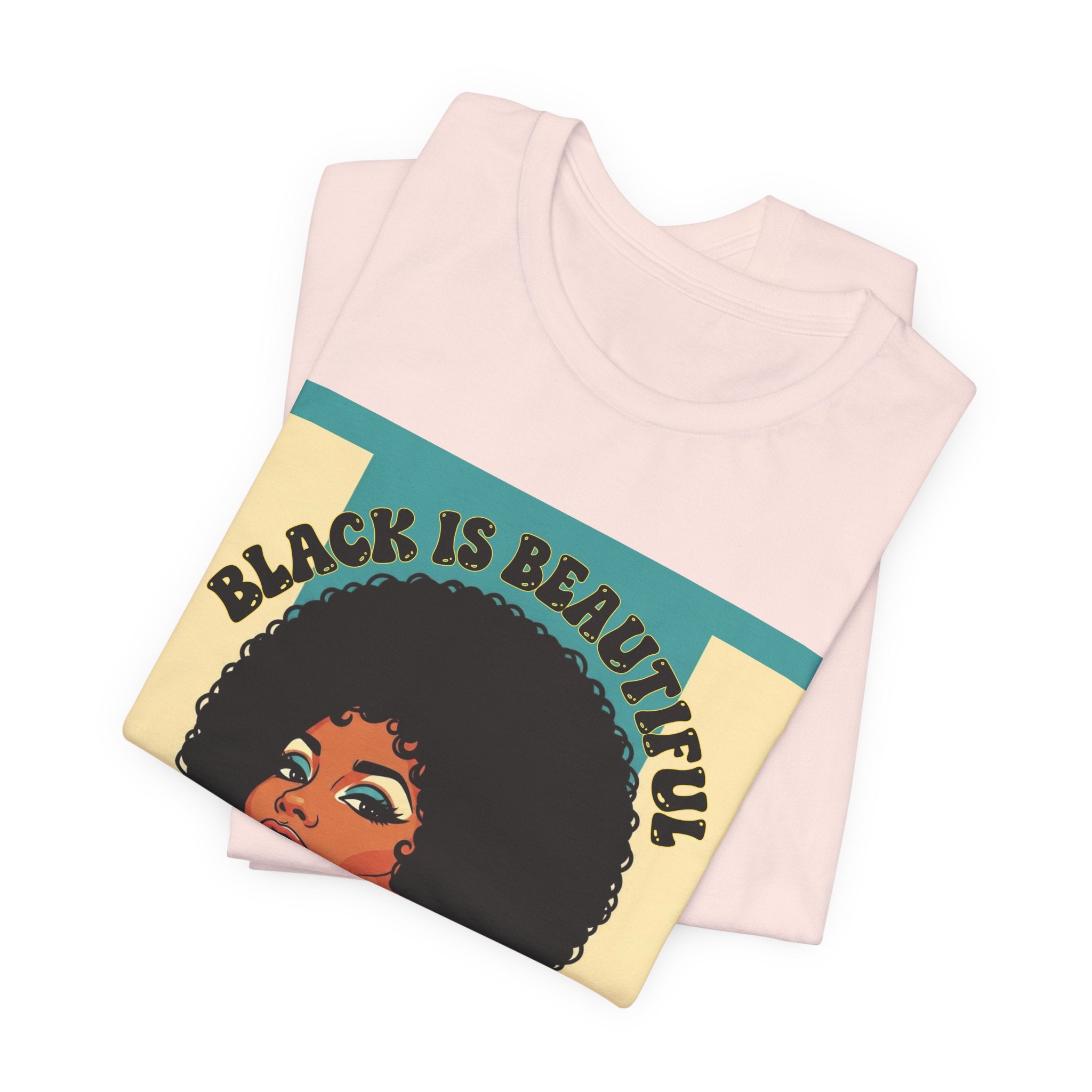 Black Is Beautiful- Black Pride Tee Shirt