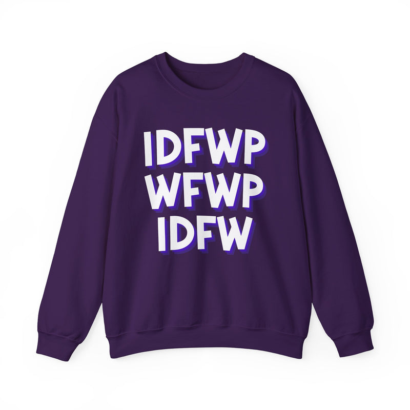IDFWPWFWPIDFW — Sweatshirt (glitch)