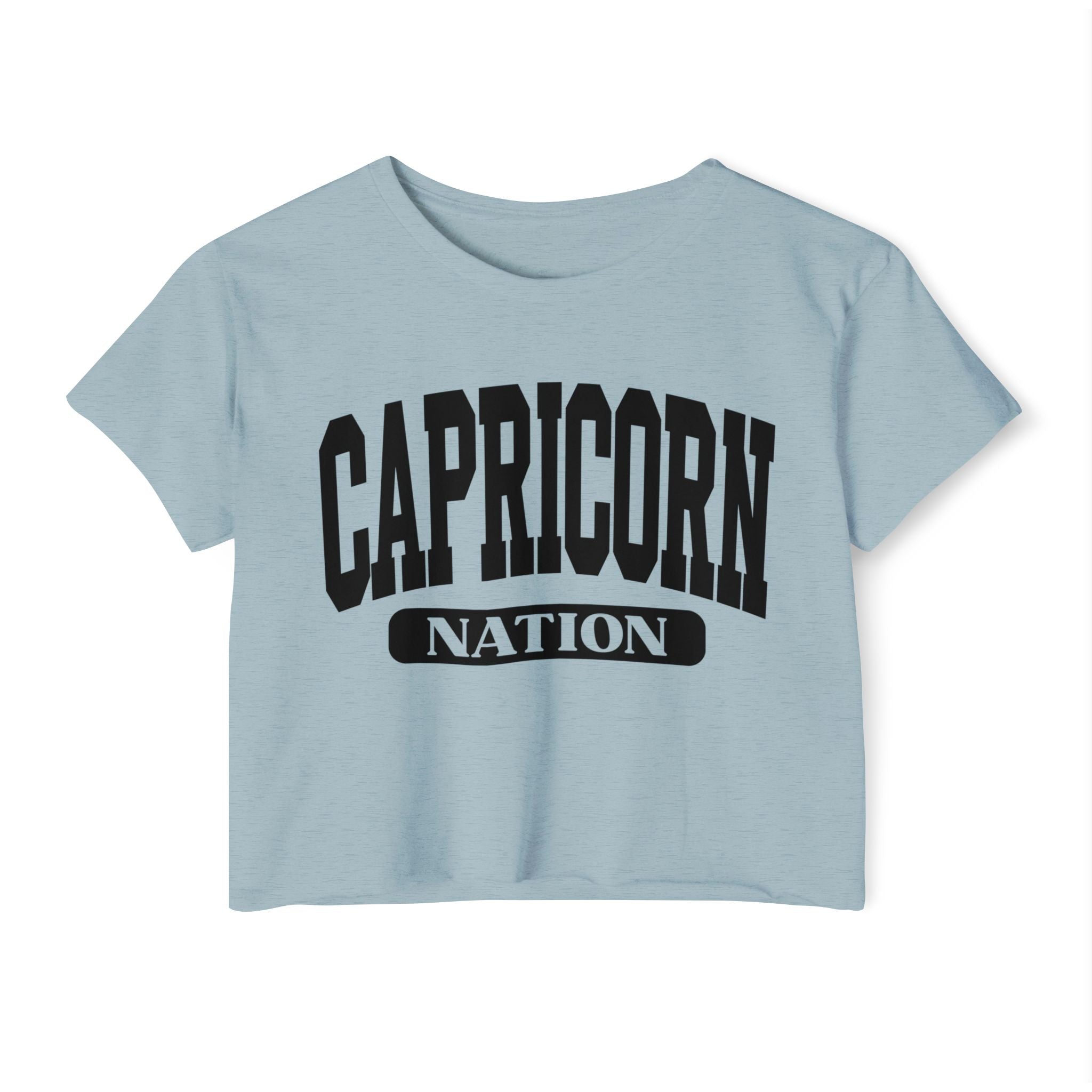 Capricorn Nation — Women’s Zodiac Festival Crop Top