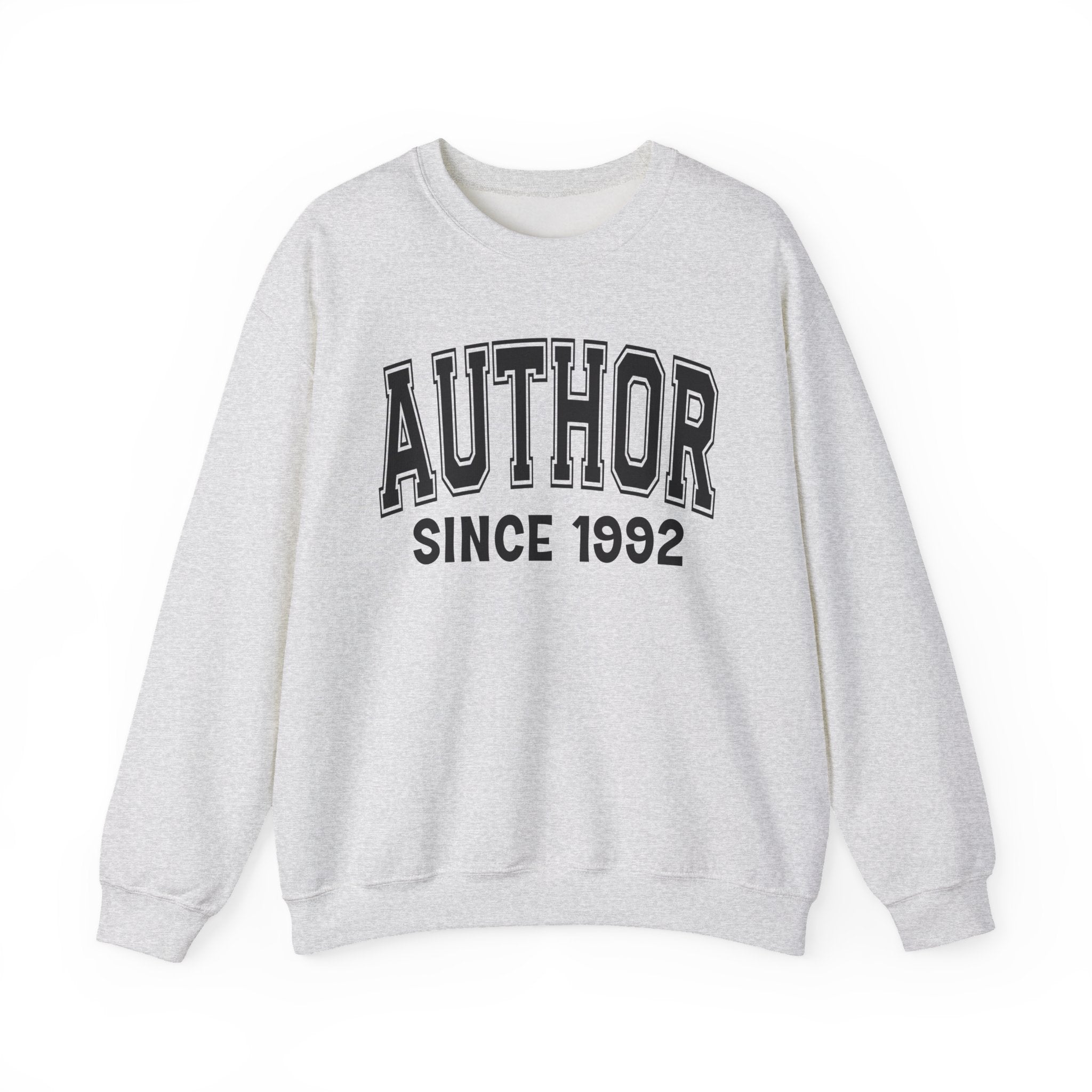 Author Personalization Sweatshirt - Add Your Special "Since Date"
