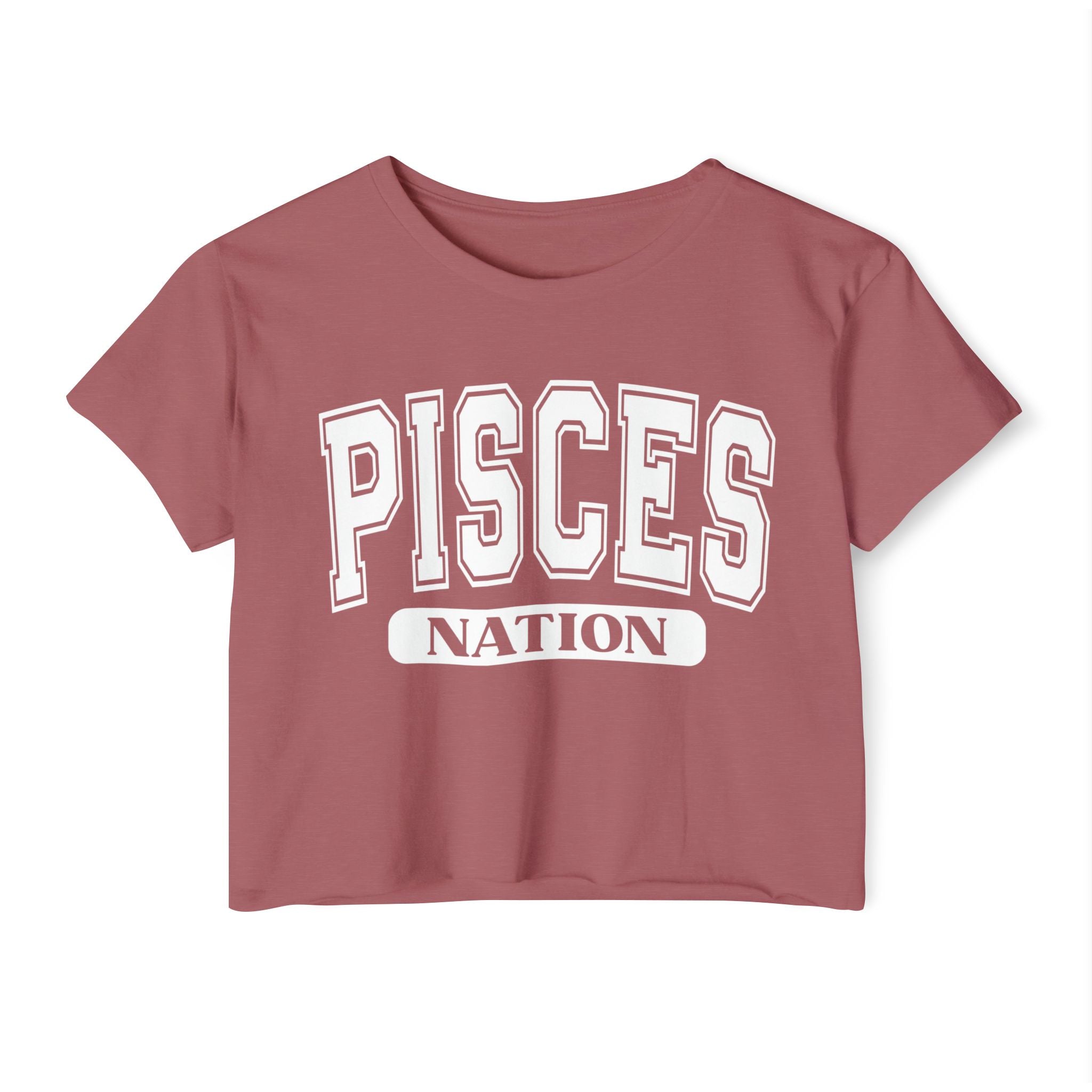 Pisces Nation — Women’s Zodiac Festival Crop Top
