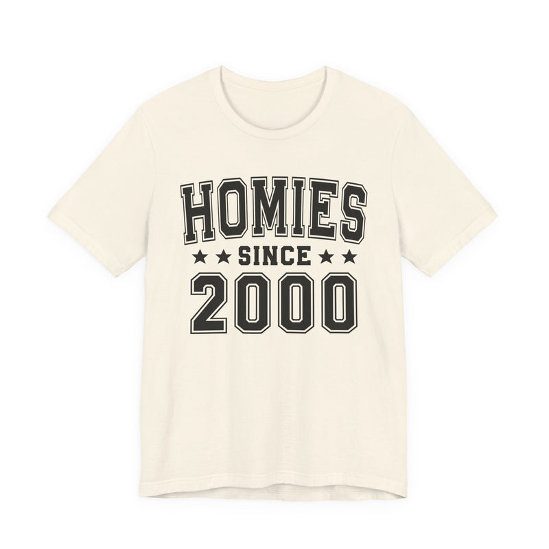 Homies Since (Personalized Date) —  Friendship Bounds T-shirt
