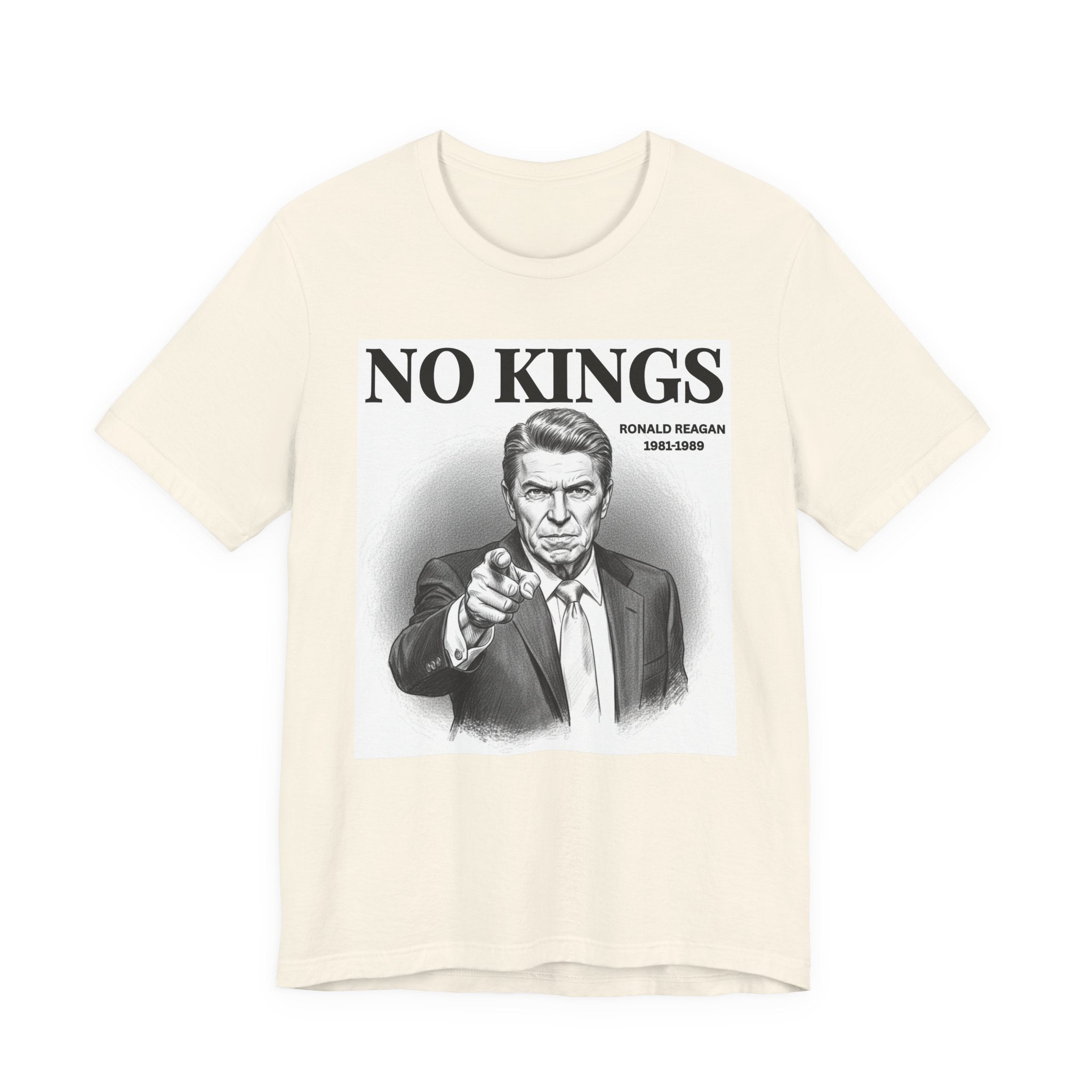 No Kings Ronald Reagan T-Shirt