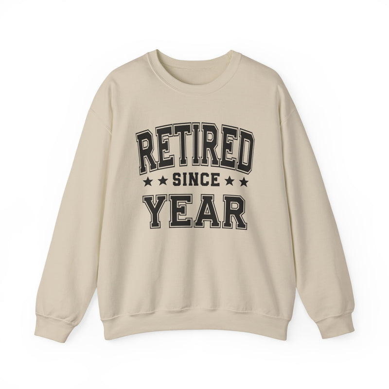 Retired Since (Personalized Date)