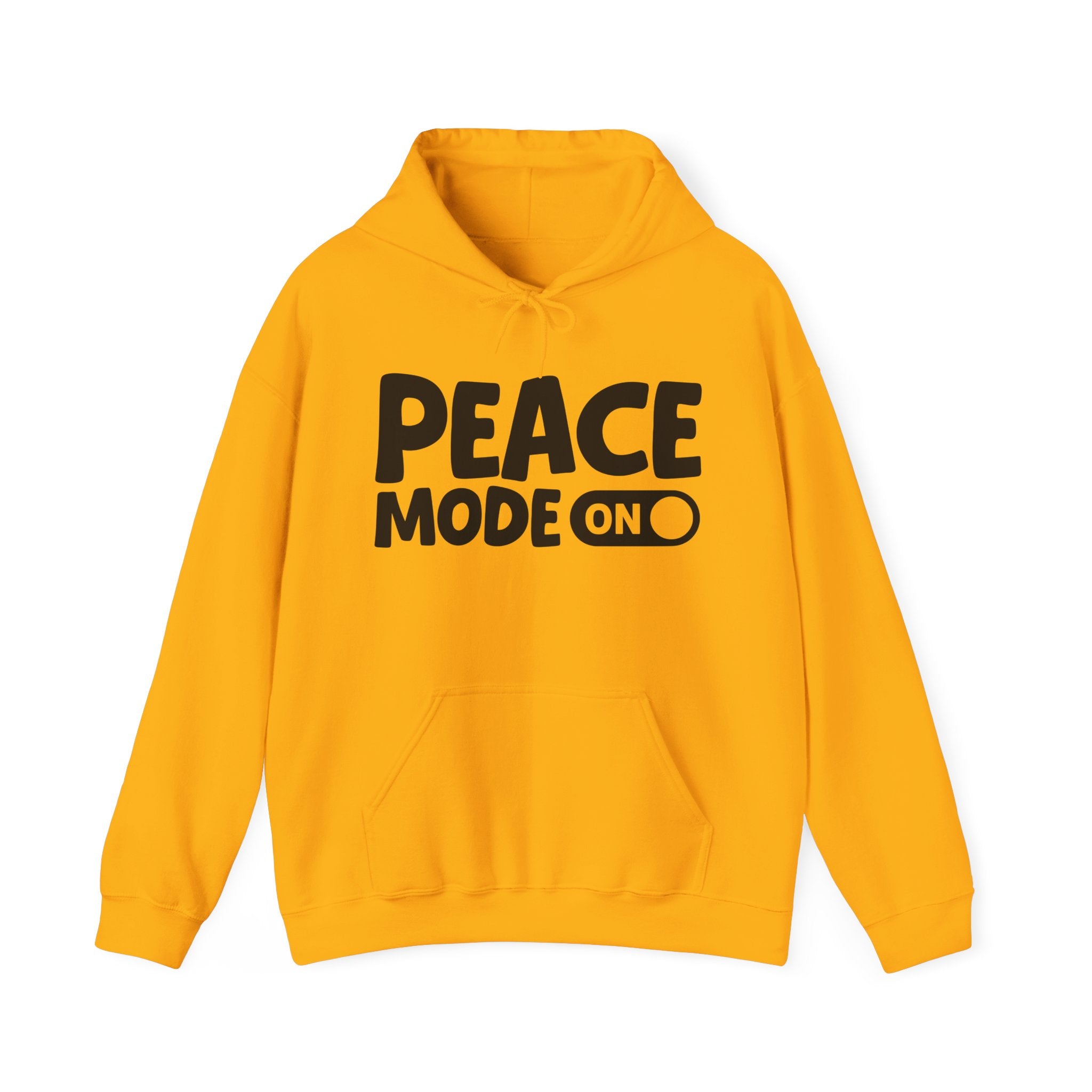 Peace Mode On — Motivational Positive Graphic Hoodie