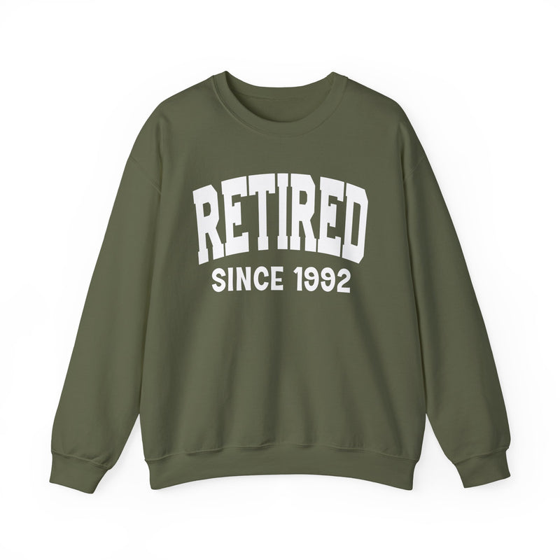 Retired Personalization Sweatshirt — Add Your Special "Since Date"