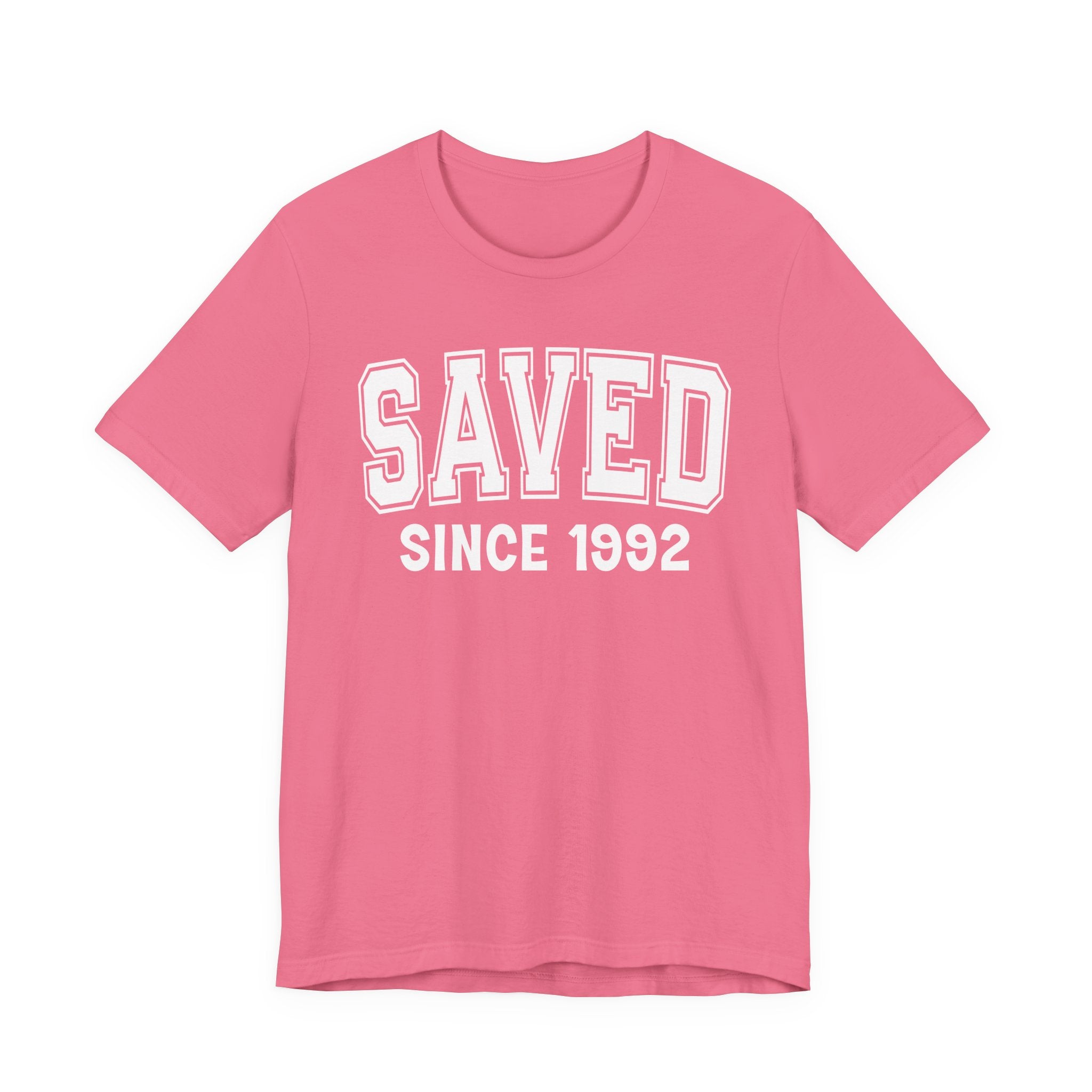 Saved Personalization T-Shirt - Add Your Special "Since Date"
