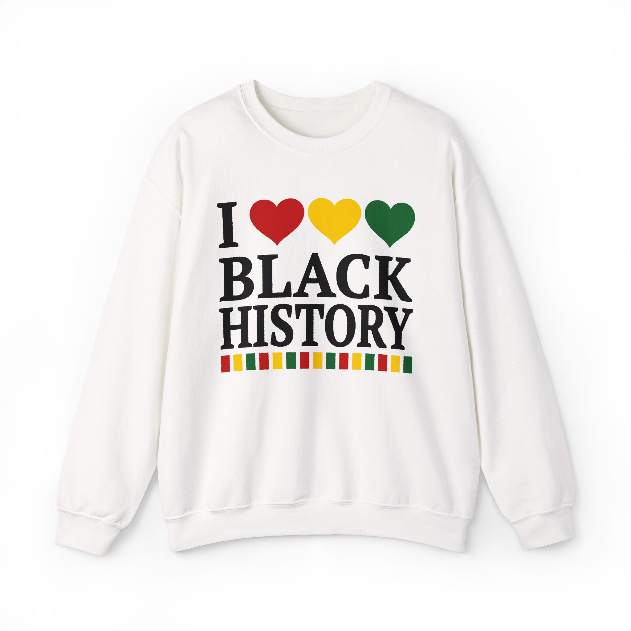 I Love Black History — Sweatshirt