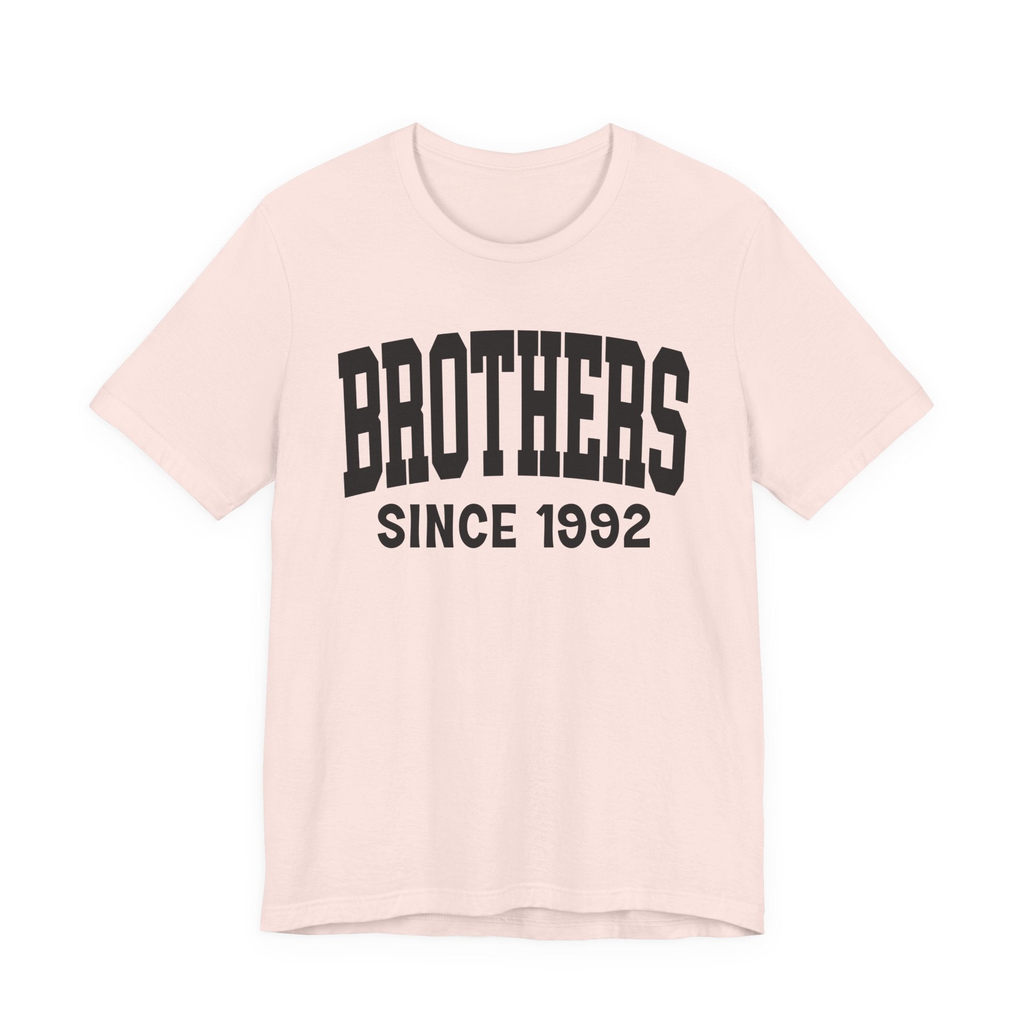 Brothers Personalization T-Shirt - Add Your Special "Since Date"