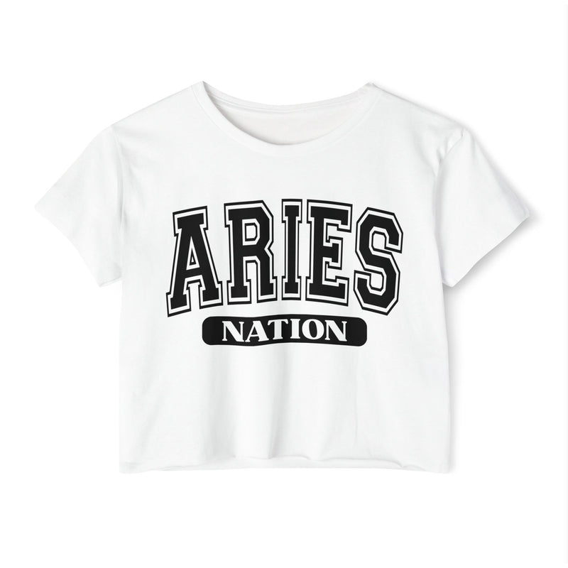 Aries Nation — Women’s Zodiac Festival Crop Top